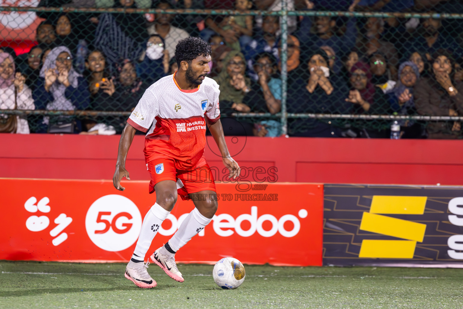 AA Mathiveri vs AA Rasdhoo in Day 15 of Golden Futsal Challenge 2025 was held on Sunday, 19th January 2025, in Hulhumale', Maldives. Photos: Ismail Thoriq / images.mv