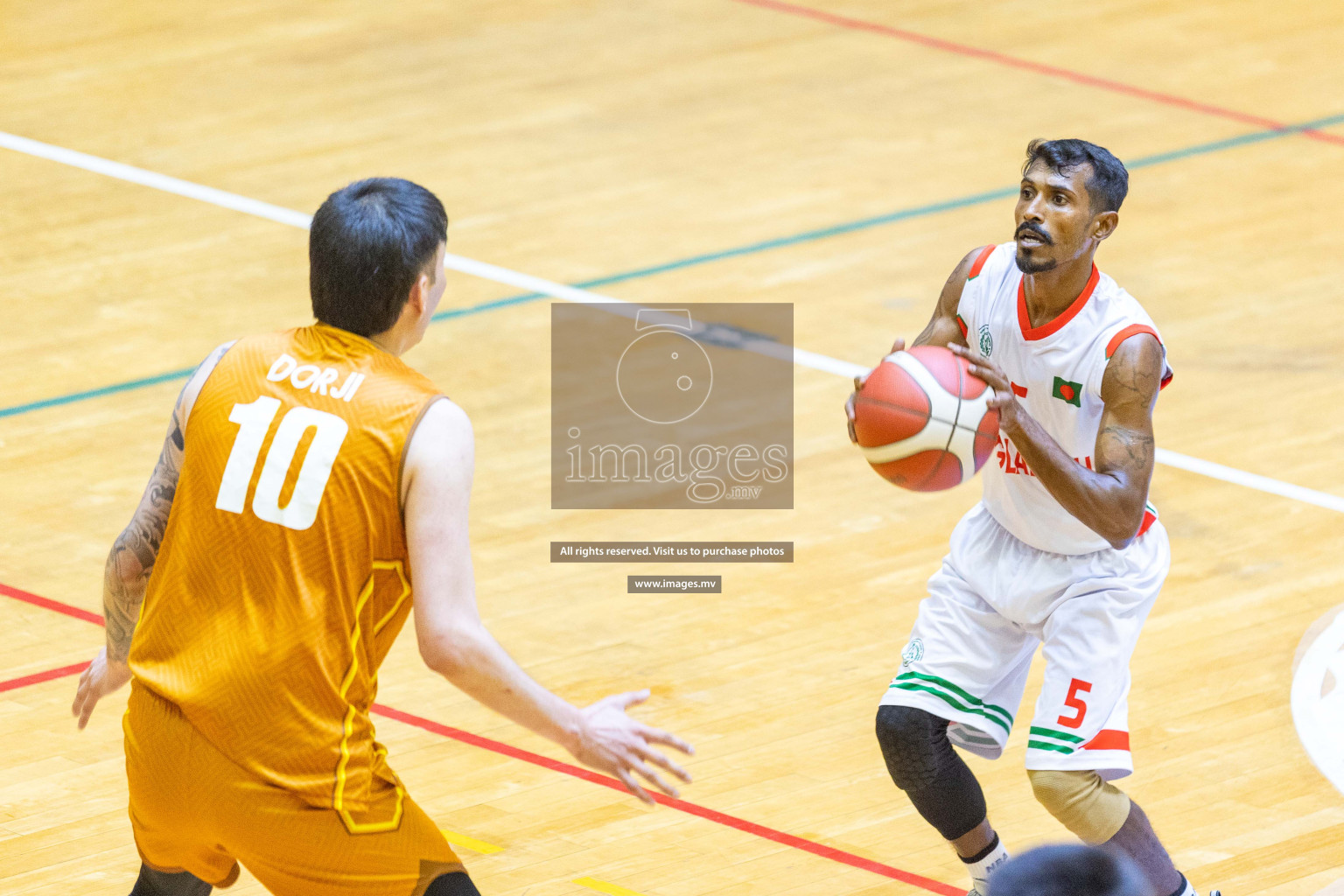 Bangladesh vs Bhutan in the final of Five Nation Championship 2023 was held in Social Center, Male', Maldives on Thursday, 22nd June 2023. Photos: Ismail Thoriq / images.mv