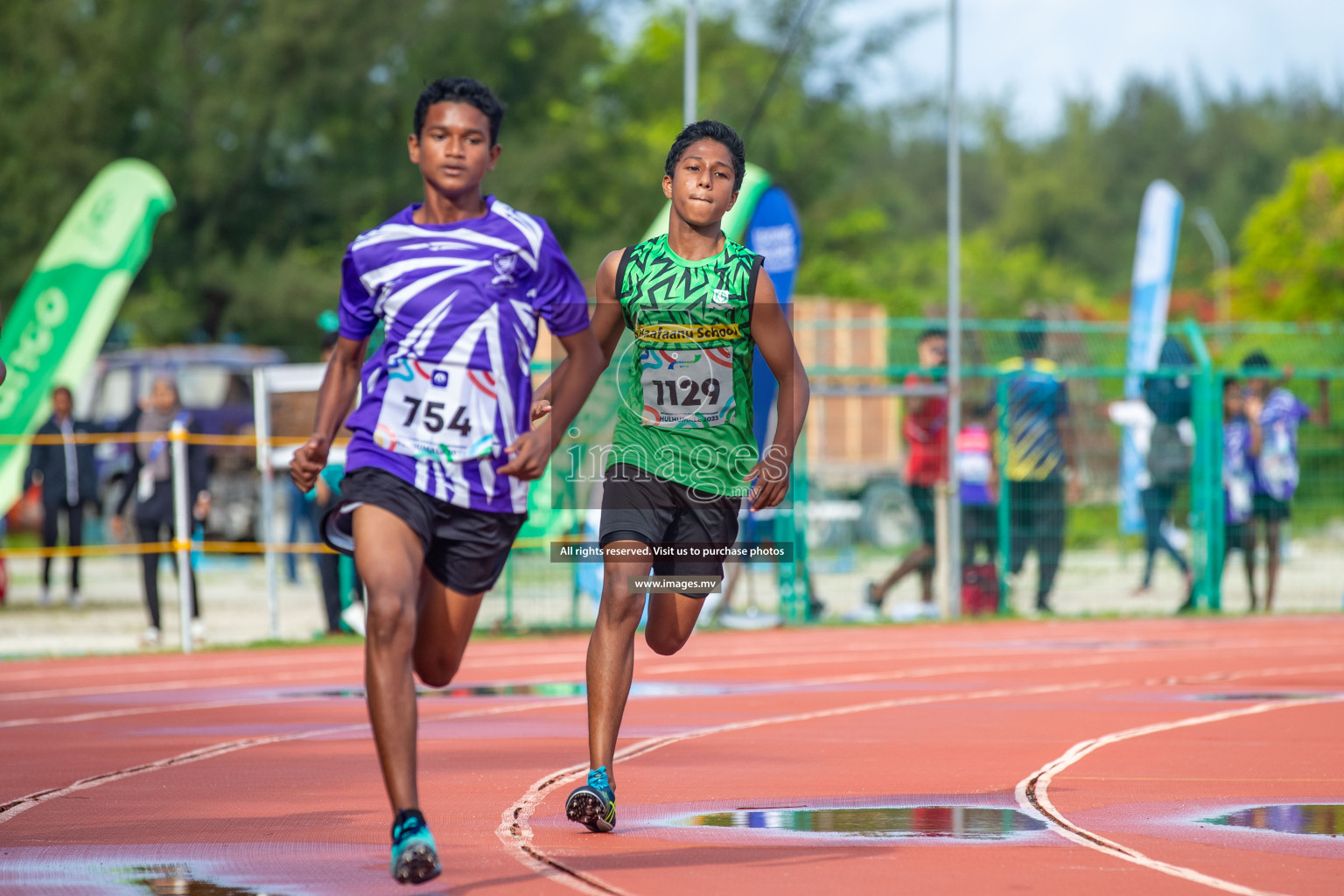 Day two of Inter School Athletics Championship 2023 was held at Hulhumale' Running Track at Hulhumale', Maldives on Sunday, 15th May 2023. Photos: Nausham Waheed / images.mv