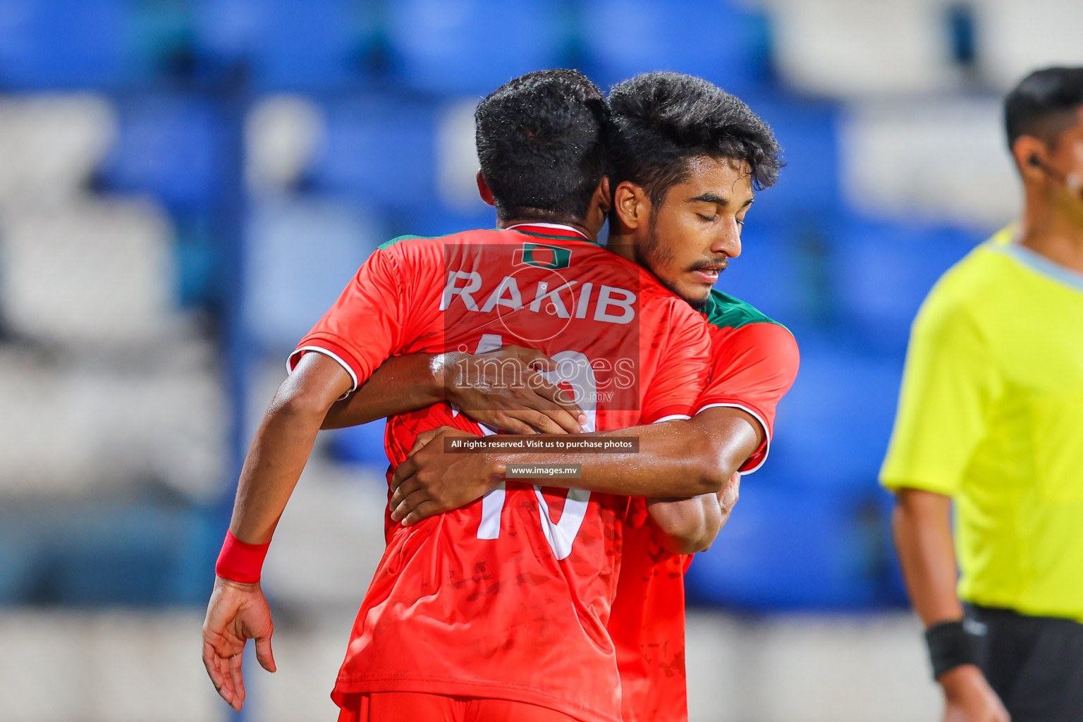 Bhutan vs Bangladesh in SAFF Championship 2023 held in Sree Kanteerava Stadium, Bengaluru, India, on Wednesday, 28th June 2023. Photos: Nausham Waheed / images.mv