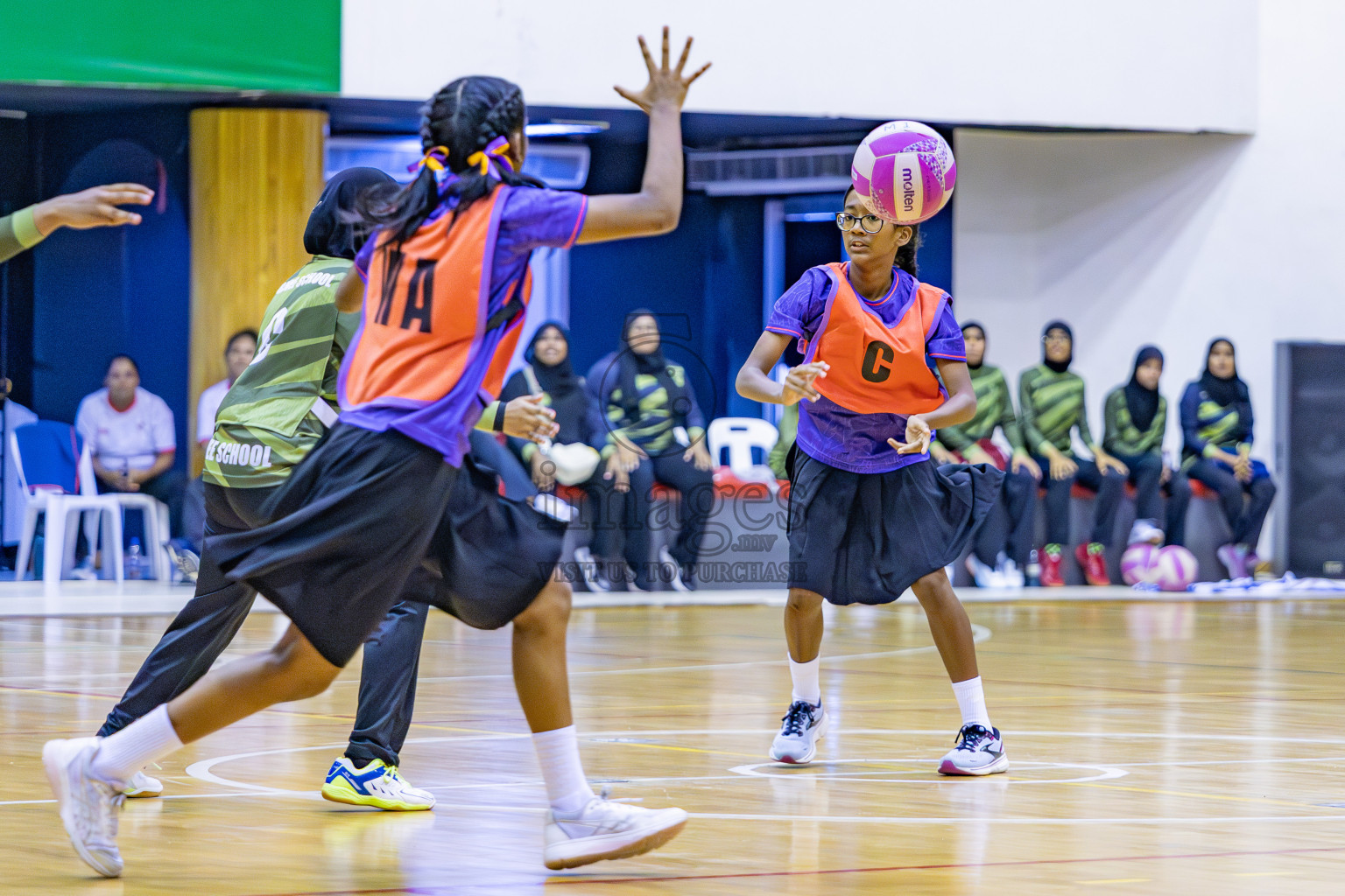 Finals of 26th Inter-School Netball Tournament 2025 was held in Social Center Indoor Hall on Saturday, 8th November 2025. Photos: Areef Adam / images.mv
