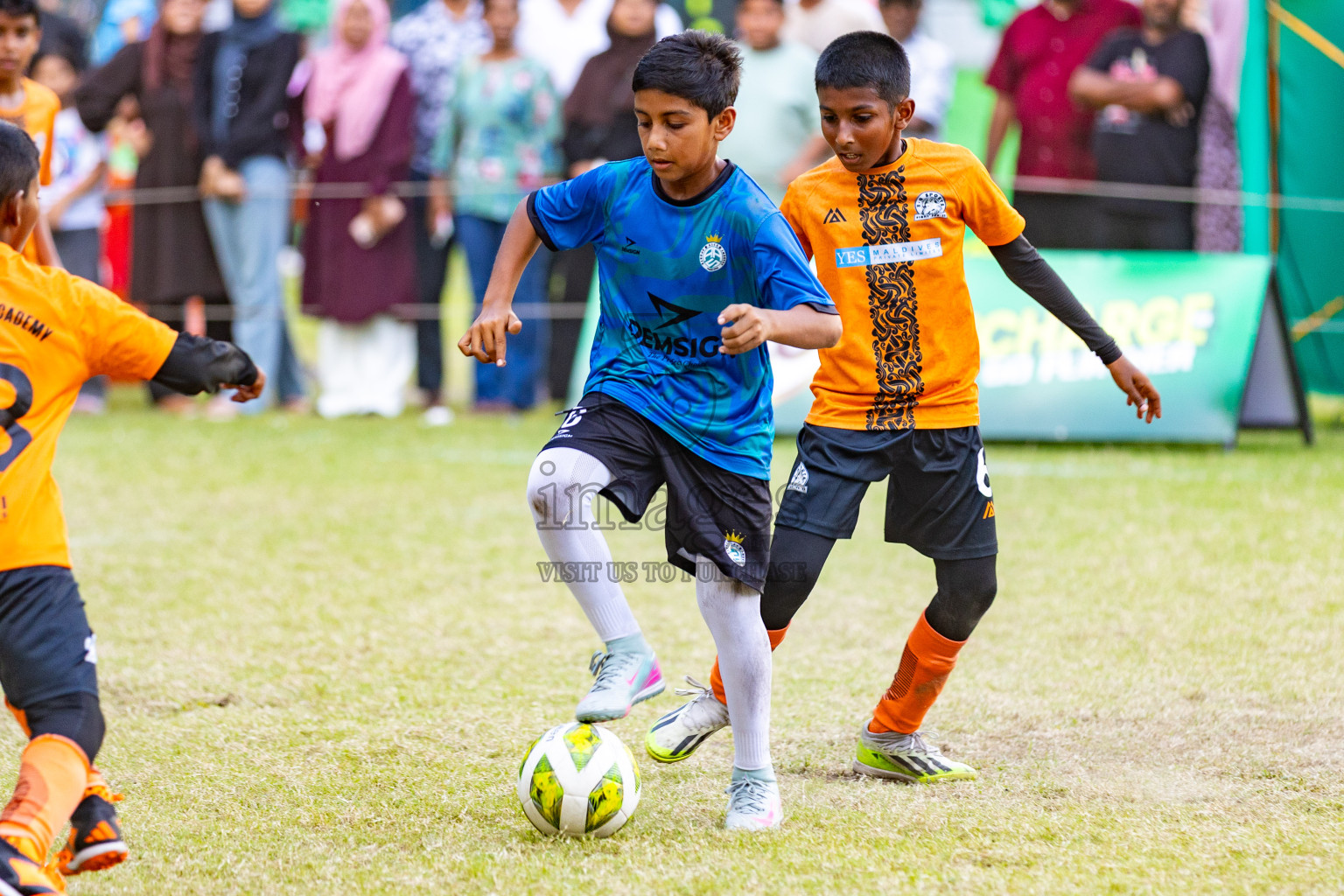 Day 2 of MILO Academy Championship 2025 (U-12) was held at Henveiru Stadium in Male', Maldives on Friday, 2nd May 2025. Photos: Mohamed Mahfooz Moosa / images.mv