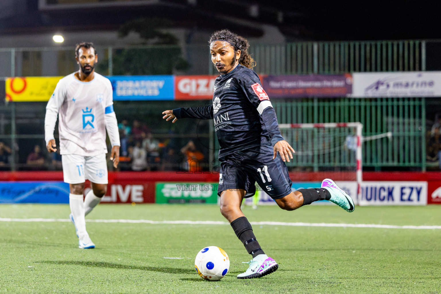 AA Thoddoo vs AA Ukulhas in Day 11 of Golden Futsal Challenge 2025 was held on Wednesday, 15th January 2025, in Hulhumale', Maldives Photos: Nausham Waheed / images.mv