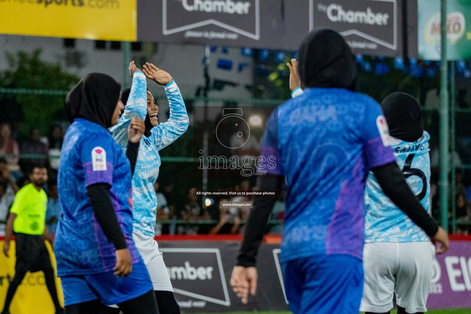 MPL vs Club MYS in Eighteen Thirty Women's Futsal Fiesta 2022 was held in Hulhumale', Maldives on Monday, 21st October 2022. Photos: Hassan Simah / images.mv