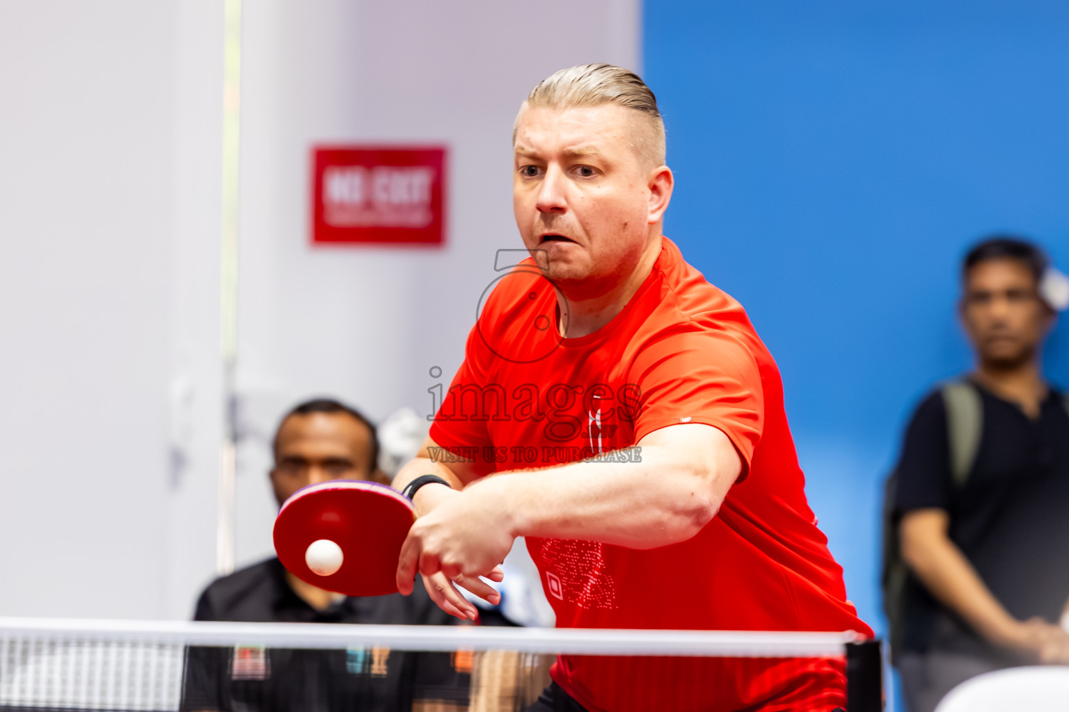 Day 4 of 1st Thoddoo Masters Table Tennis Tournament was held on Sunday, 24th August 2025 in AA Thoddoo, Maldives. Photos: Nausham Waheed / images.mv