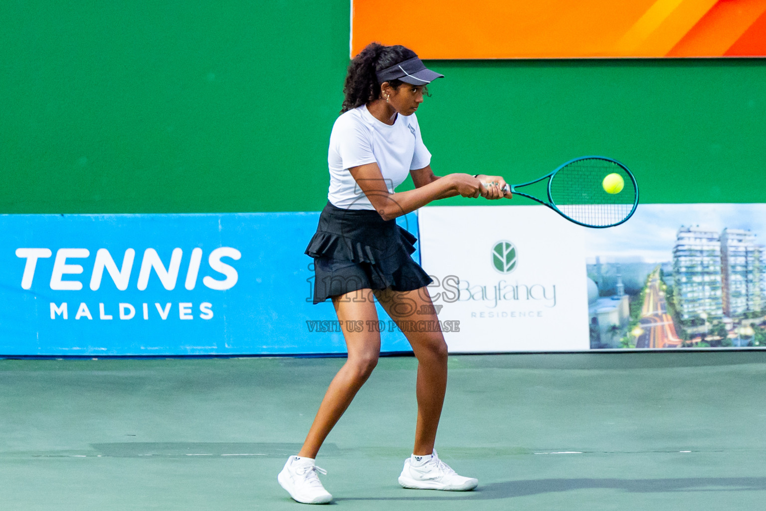 Day 5 of ATF Maldives Junior Open Tennis was held in Male' Tennis Court, Male', Maldives on Monday, 16th December 2024. Photos: Nausham Waheed/ images.mv