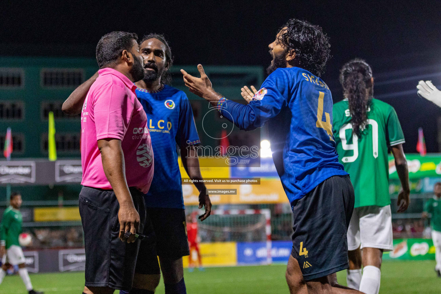 Club HDC vs STELCO Club in Quarter Finals of Club Maldives Cup 2022 was held in Hulhumale', Maldives on Friday, 29th October 2022. Photos:Ismail Thoriq / images.mv