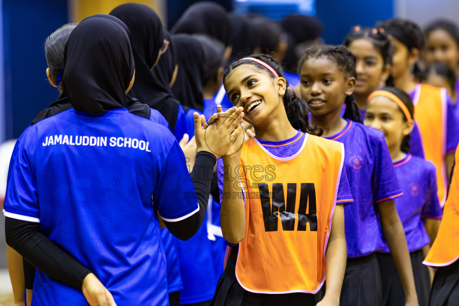 Day 1 of Inter-School Netball Tournament 2025 was held in Social Center Indoor Hall on Saturday, 18th October 2025. Photos: Areef Adam / images.mv