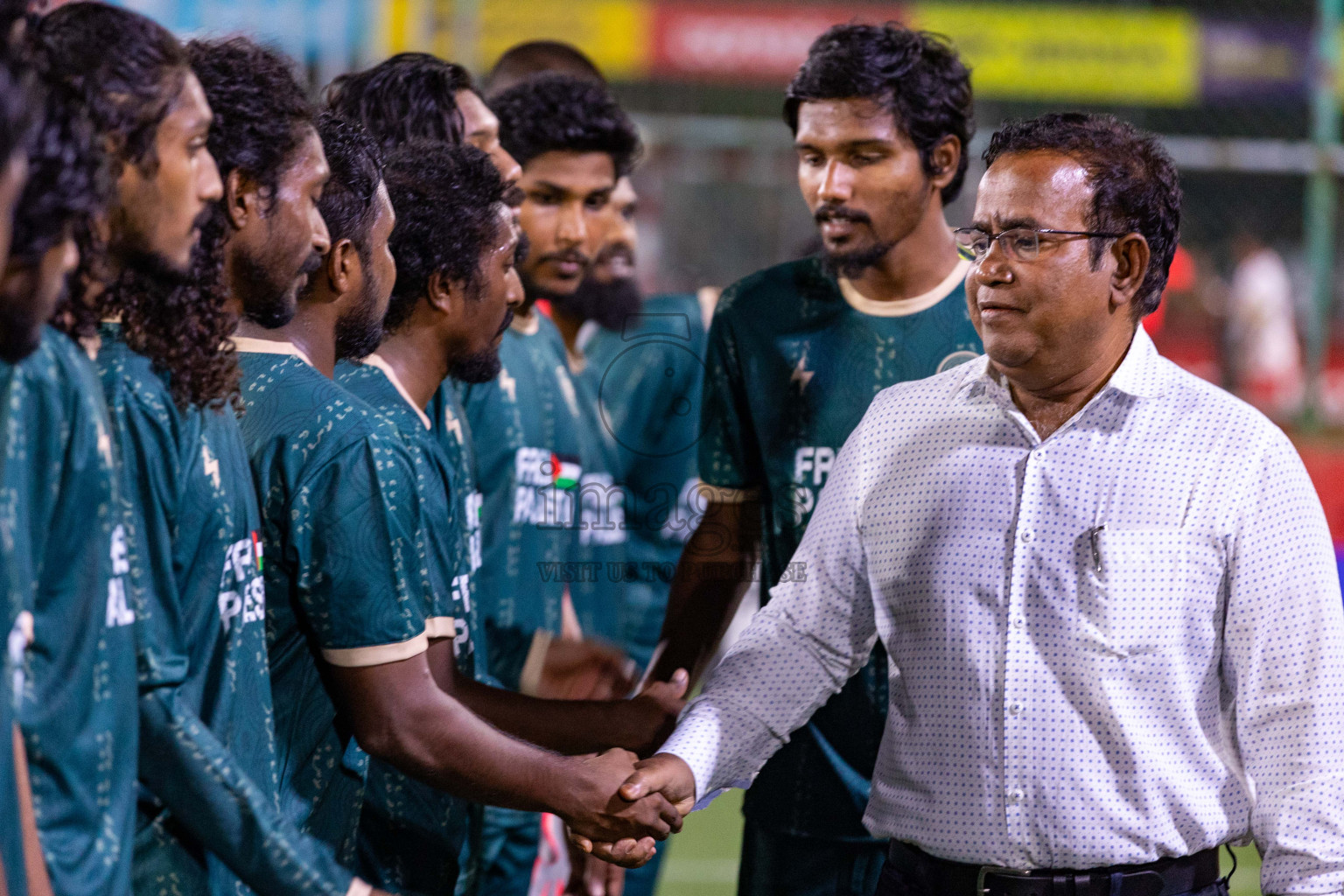 HDh Neykurendhoo vs HDh Naivaadhoo in Golden Futsal Challenge 2024 was held on Tuesday, 16th January 2024, in Hulhumale', Maldives
Photos: Ismail Thoriq / images.mv