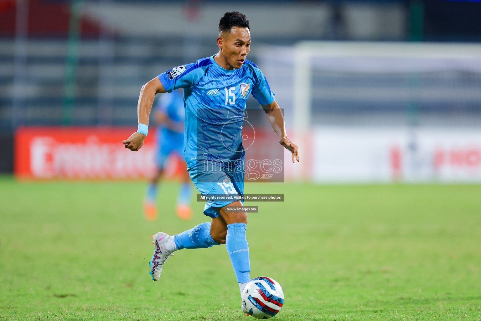 Lebanon vs India in the Semi-final of SAFF Championship 2023 held in Sree Kanteerava Stadium, Bengaluru, India, on Saturday, 1st July 2023. Photos: Nausham Waheed, Hassan Simah / images.mv