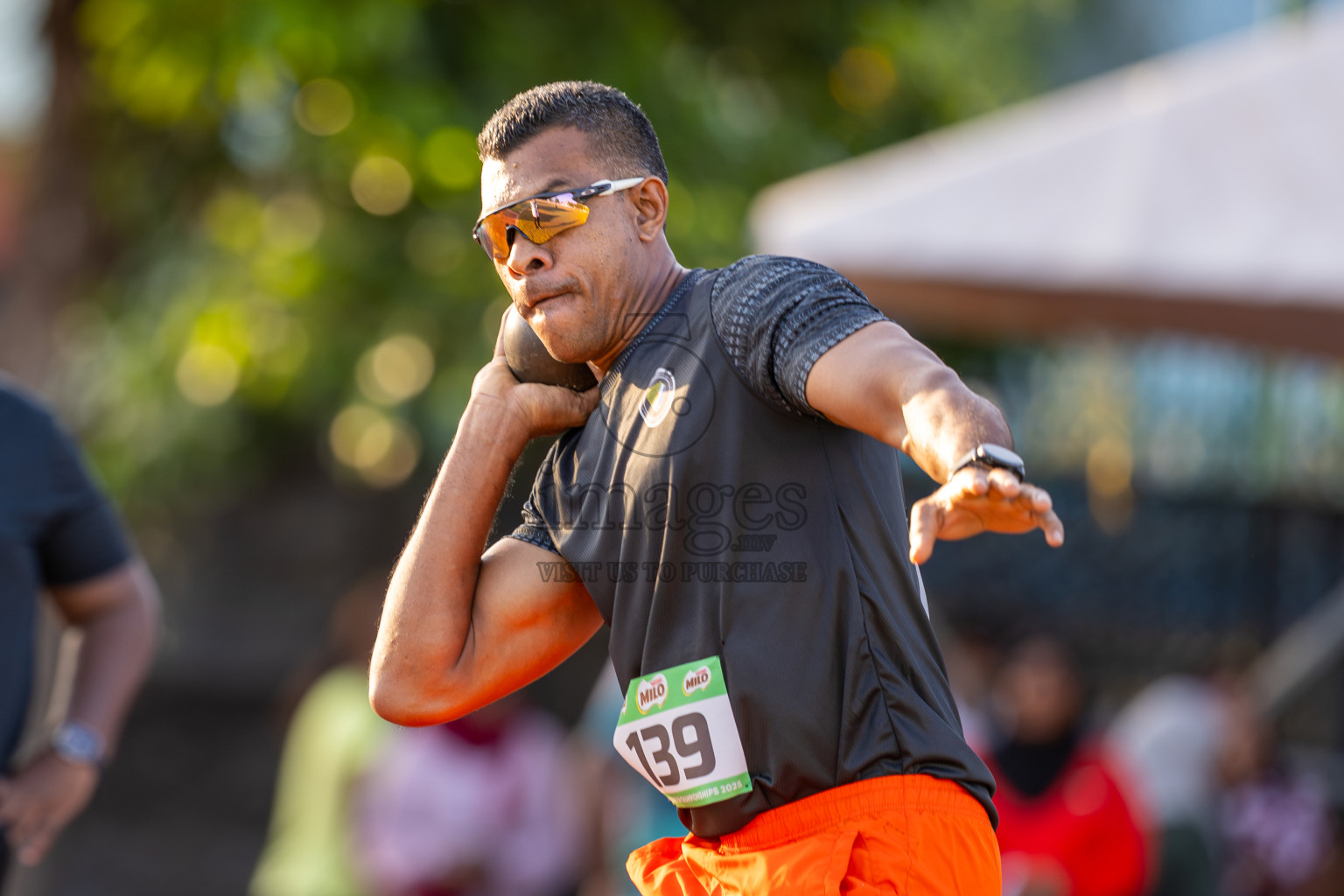Day 1 of 12th Milo Association Championships was held in Ekuveni Track at Male', Maldives on Thursday, 24th April 2025. Photos: Ismail Thoriq / images.mv