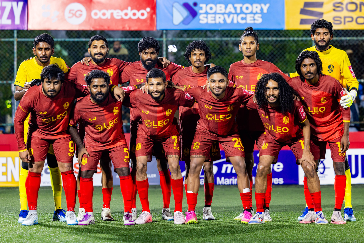 GA Gemanafushi VS GA Nilandhoo in Day 8 of Golden Futsal Challenge 2025 was held on Sunday, 12th January 2025, in Hulhumale', Maldives Photos: Nausham Waheed , Ismail Thoriq / images.mv