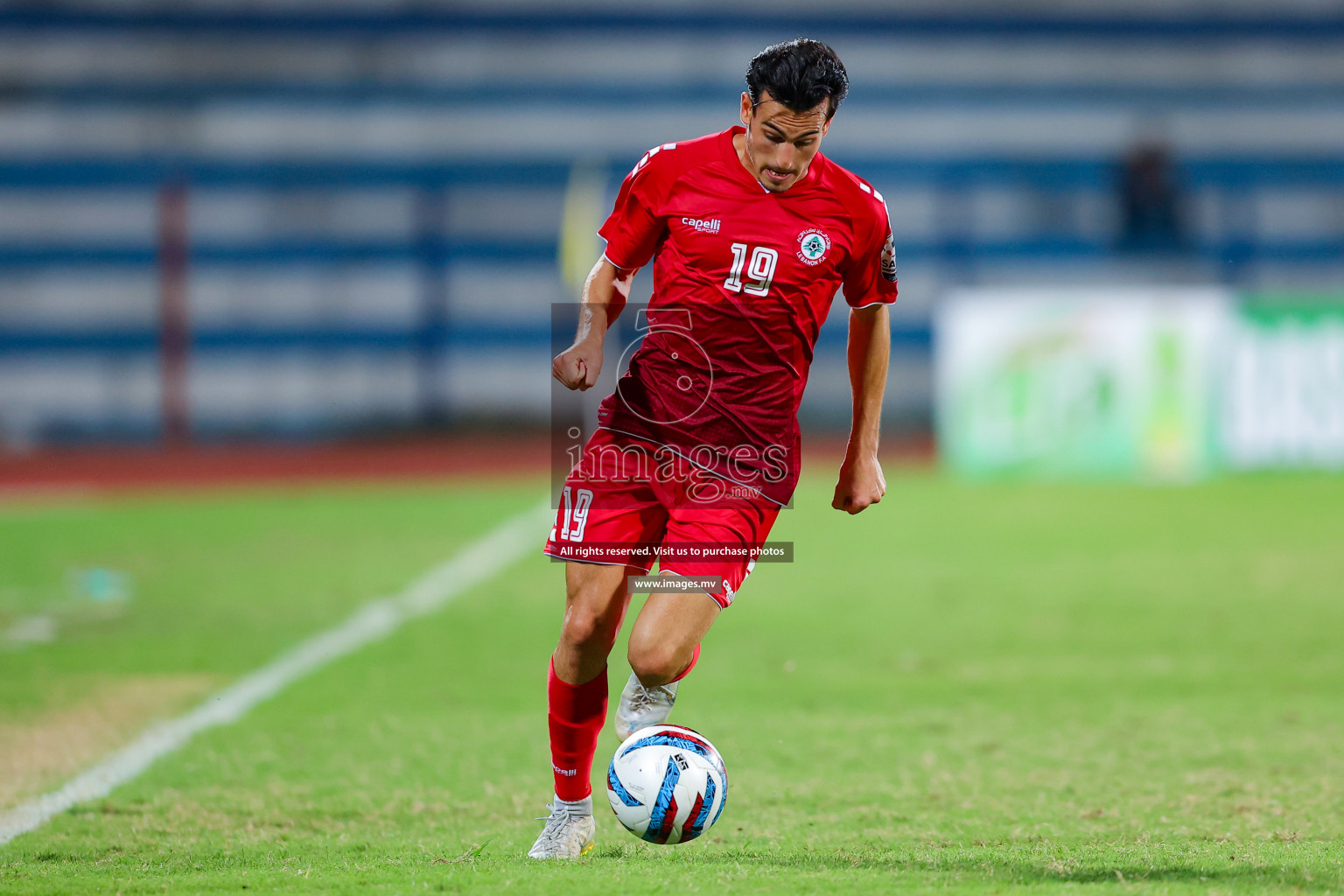 Lebanon vs India in the Semi-final of SAFF Championship 2023 held in Sree Kanteerava Stadium, Bengaluru, India, on Saturday, 1st July 2023. Photos: Nausham Waheed, Hassan Simah / images.mv