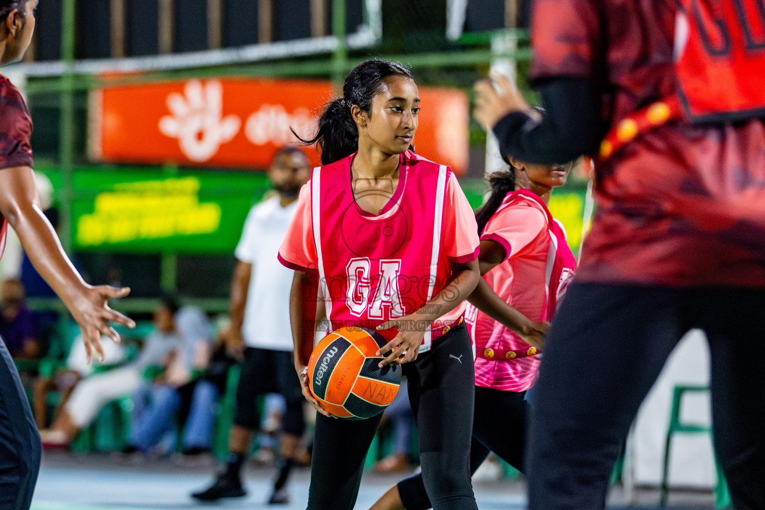 Day 2 of 23rd Netball Association Championship was held in Ekuveni Netball Court at Male', Maldives on Friday, 28th April 2024. Photos: Nausham Waheed / images.mv