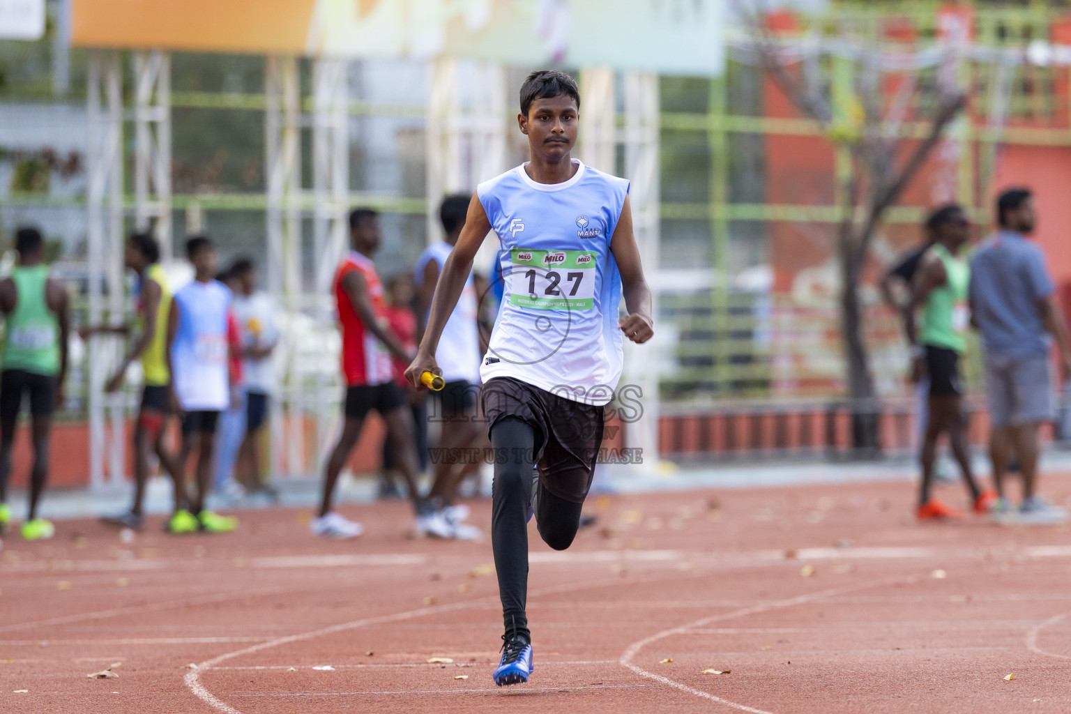 Day 1 of National Athletics Championship 2025 was held at Ekuveni Running Ground in Male', Maldives on Thursday, 14th August 2025. Photos: Hasni / images.mv