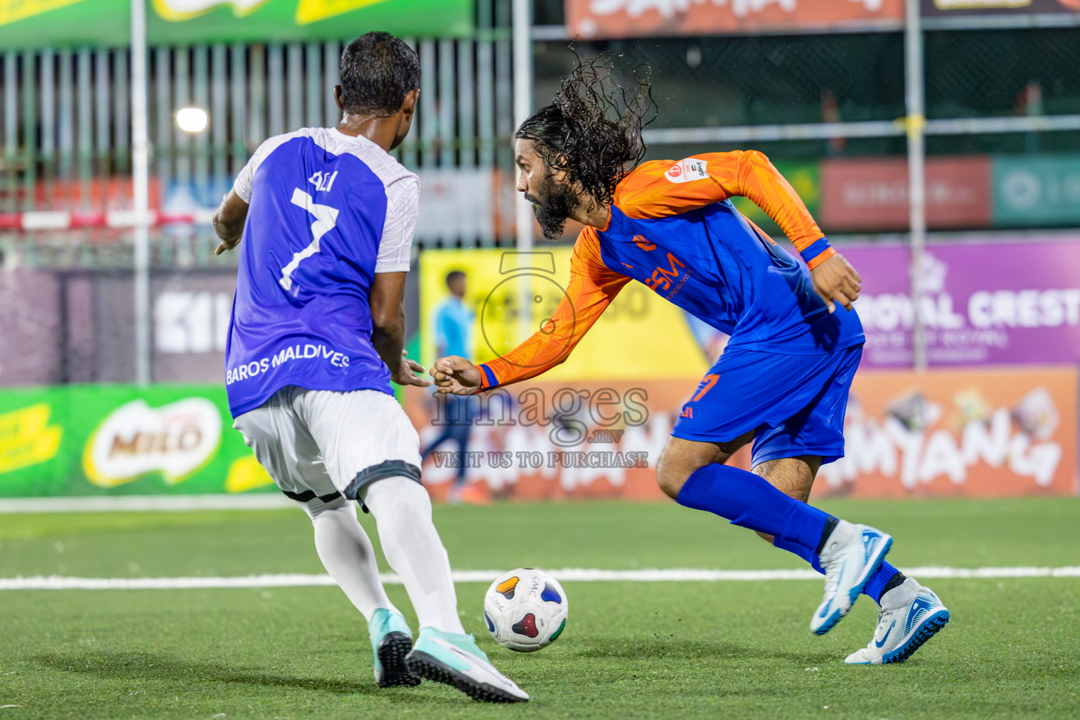 Team FSM vs Baros Maldives in Club Maldives Cup 2024 held in Rehendi Futsal Ground, Hulhumale', Maldives on Friday, 27th September 2024. Photos: Shuu Abdul Sattar / images.mv