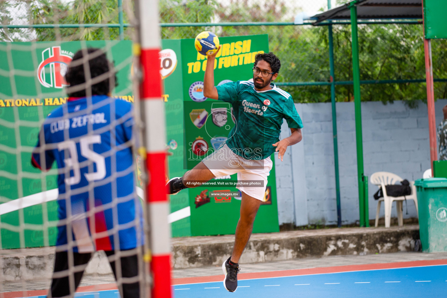 Milo 8th National Handball Tournament Day3, 17th December 2021, at Handball Ground, Male', Maldives. Photos by Shuu Abdul Sattar