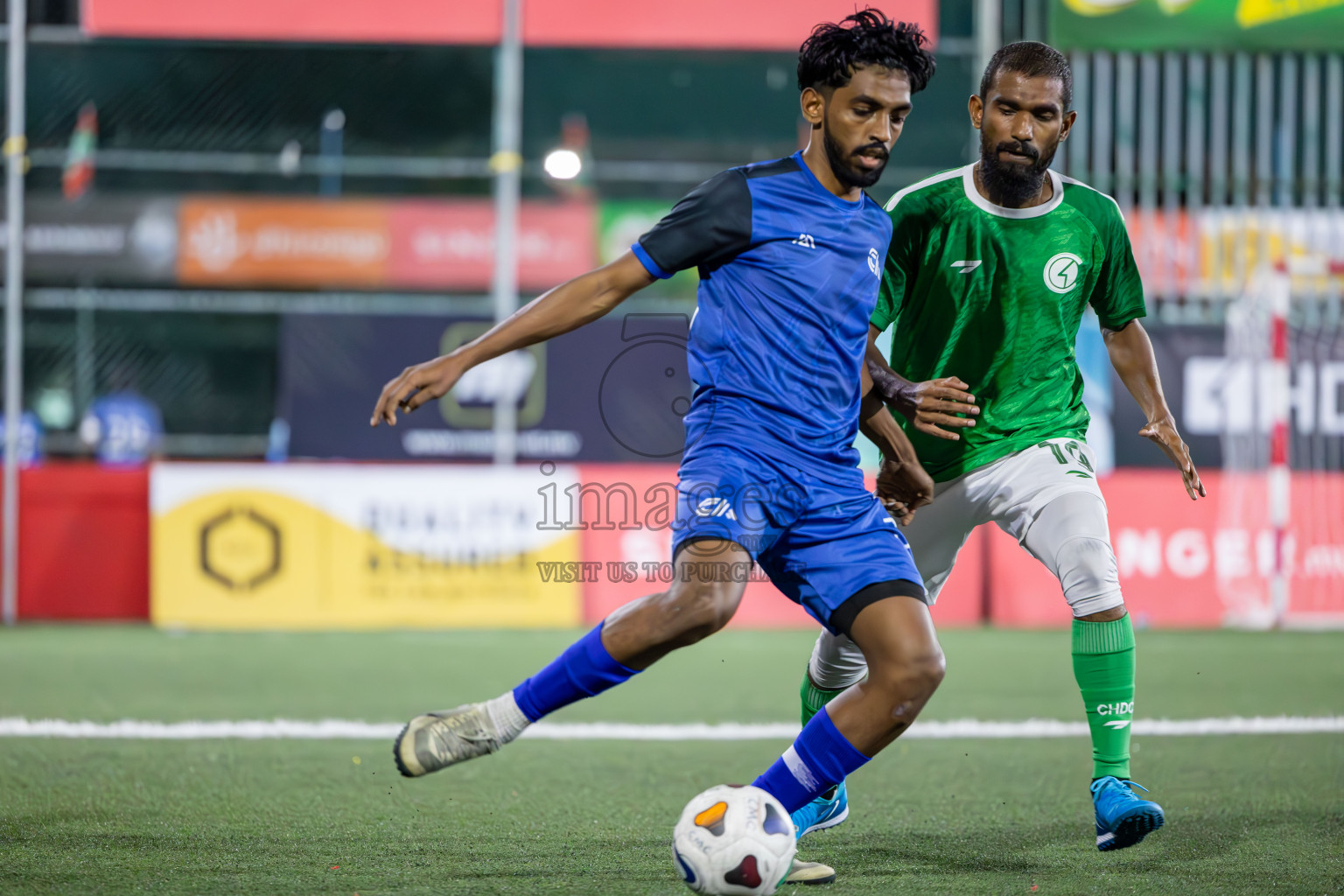 Club HDC vs Club Aasandha in Club Maldives Cup 2024 held in Rehendi Futsal Ground, Hulhumale', Maldives on Tuesday, 1st October 2024. Photos: Ismail Thoriq / images.mv