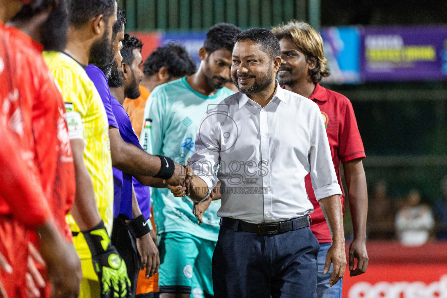 AA Thoddoo vs AA Feridhoo in Day 6 of Golden Futsal Challenge 2024 was held on Saturday, 20th January 2024, in Hulhumale', Maldives Photos: Nausham Waheed / images.mv