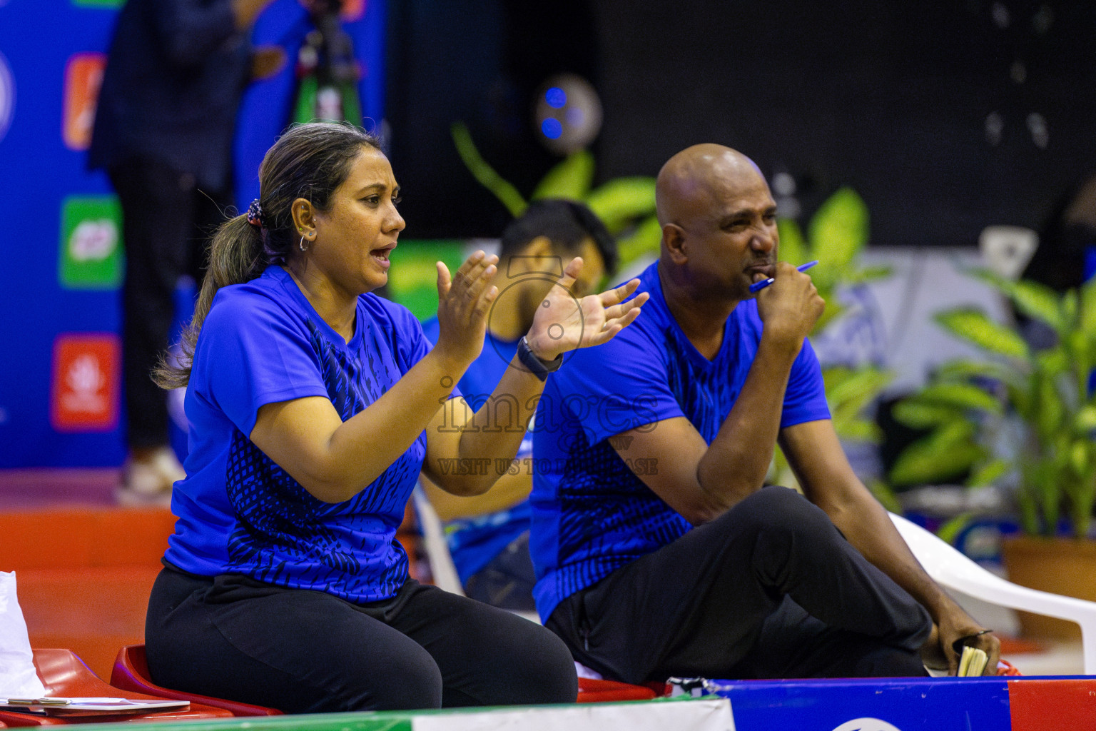 ADh Maamigili vs Male' City in the Finals of MILO Raajje Volley Junior Championship 2025 (U16 Boys) was held in Social Center Indoor Hall, Maldives on Saturday, 27th September 2025. Photos: Ismail Thoriq / images.mv