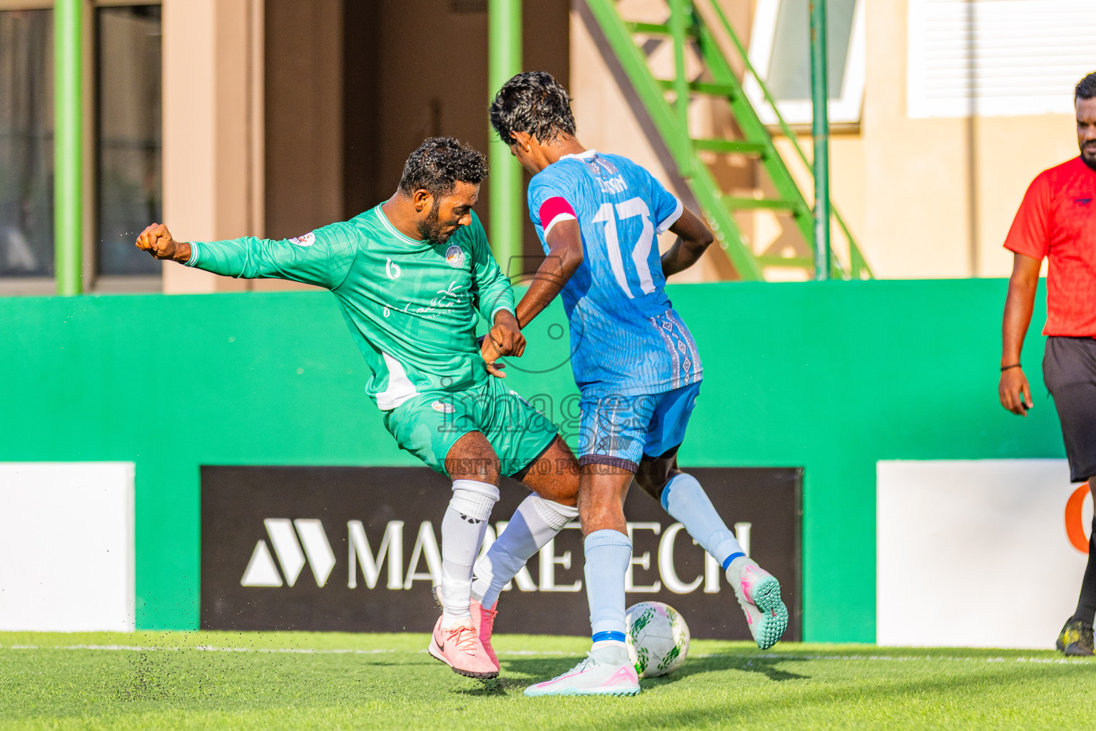 Fihalhohi vs Velassaru in Resort League 2025 (South Male Zone) day 9 was held on Monday, 6th October 2025 in Crossroads's Maldives, Photos: Areef Adam / images.mv