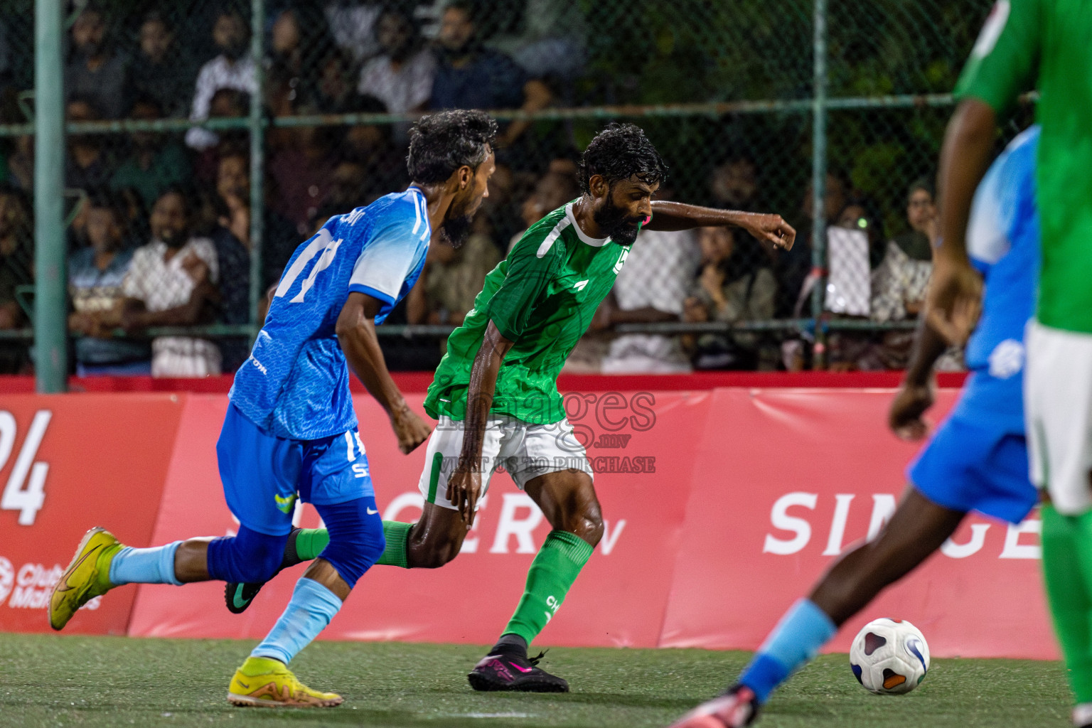 CLUB HDC vs CLUB FEN in Club Maldives Cup 2024 held in Rehendi Futsal Ground, Hulhumale', Maldives on Monday, 23rd September 2024. 
Photos: Mohamed Mahfooz Moosa / images.mv