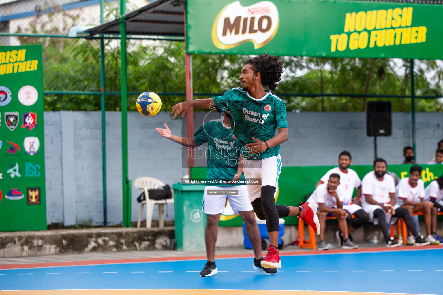 Milo 8th National Handball Tournament Day3, 17th December 2021, at Handball Ground, Male', Maldives. Photos by Shuu Abdul Sattar