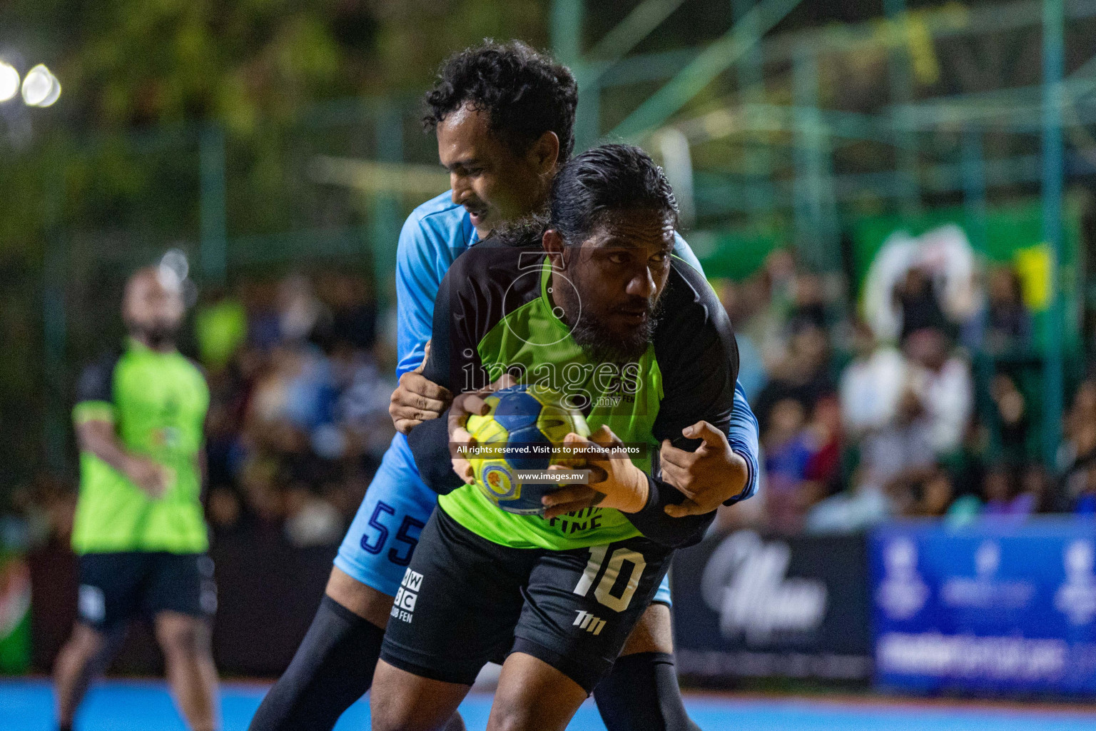 2nd Division Final of 7th Inter-Office/Company Handball Tournament 2023, held in Handball ground, Male', Maldives on Monday, 25th October 2023 Photos: Nausham Waheed/ Images.mv