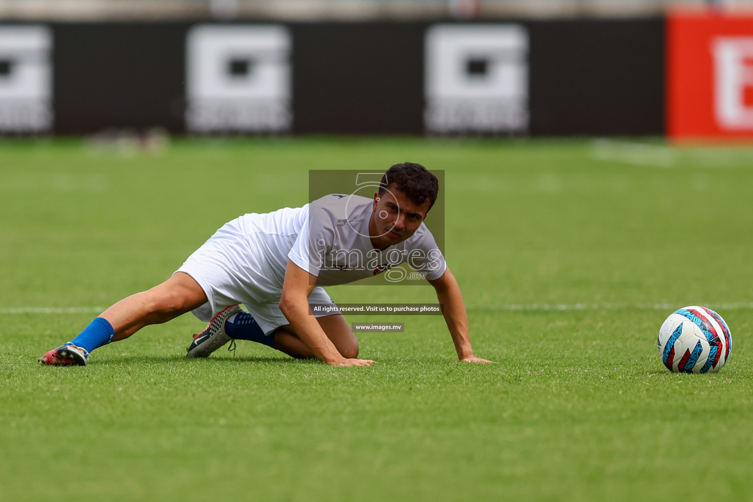 Pakistan vs Kuwait in SAFF Championship 2023 held in Sree Kanteerava Stadium, Bengaluru, India, on Saturday, 24th June 2023. Photos: Hassan Simah / images.mv