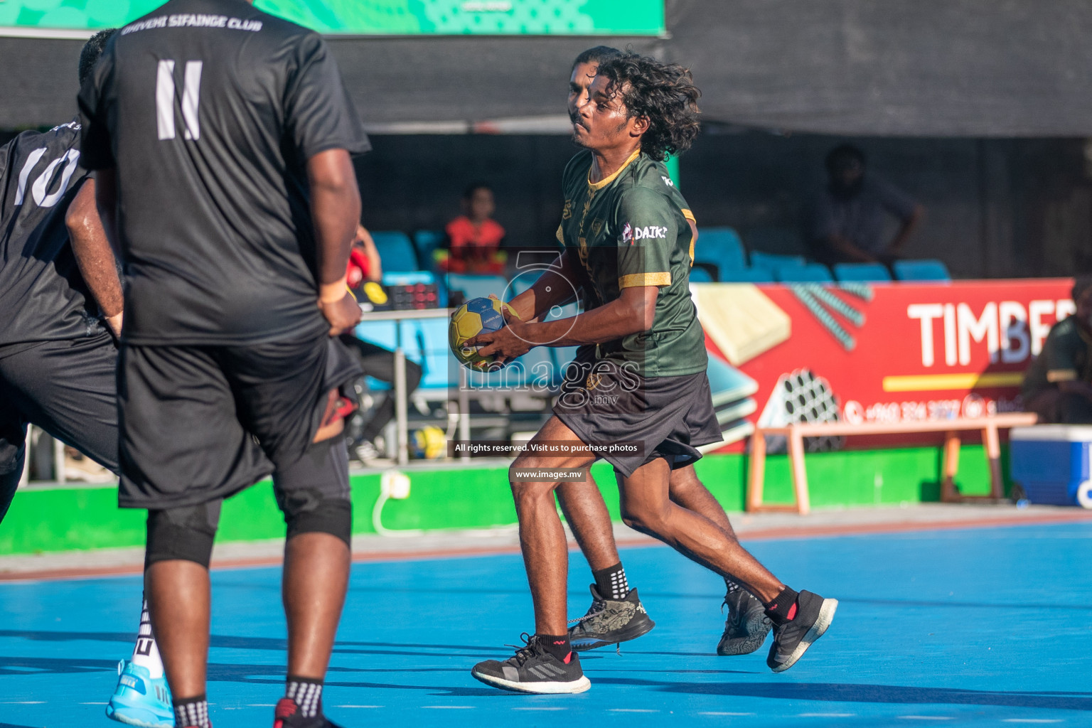 Day 5 of 6th MILO Handball Maldives Championship 2023, held in Handball ground, Male', Maldives on Friday, 24th May 2023 Photos: Shuu Abdul Sattar/ Images.mv