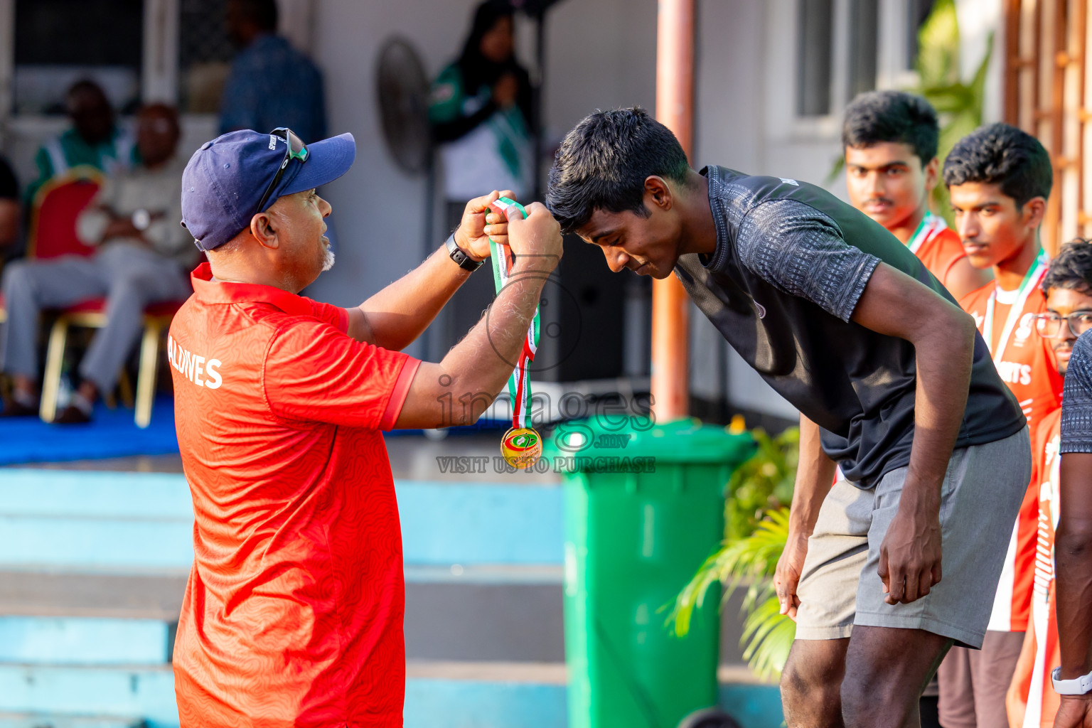 Day 3 of 12th Milo Association Championships was held in Ekuveni Track at Male', Maldives on Saturday, 26th April 2025. Photos: Nausham Waheed / images.mv