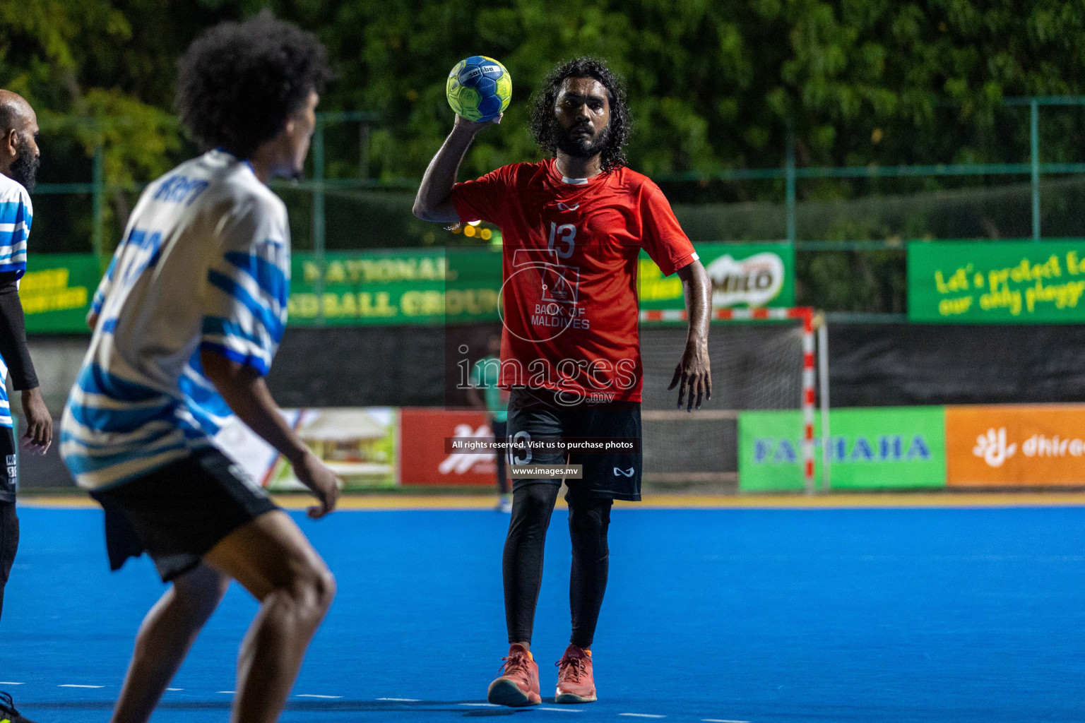 Day 5 of 7th Inter-Office/Company Handball Tournament 2023, held in Handball ground, Male', Maldives on Tuesday, 19th September 2023 Photos: Nausham Waheed/ Images.mv