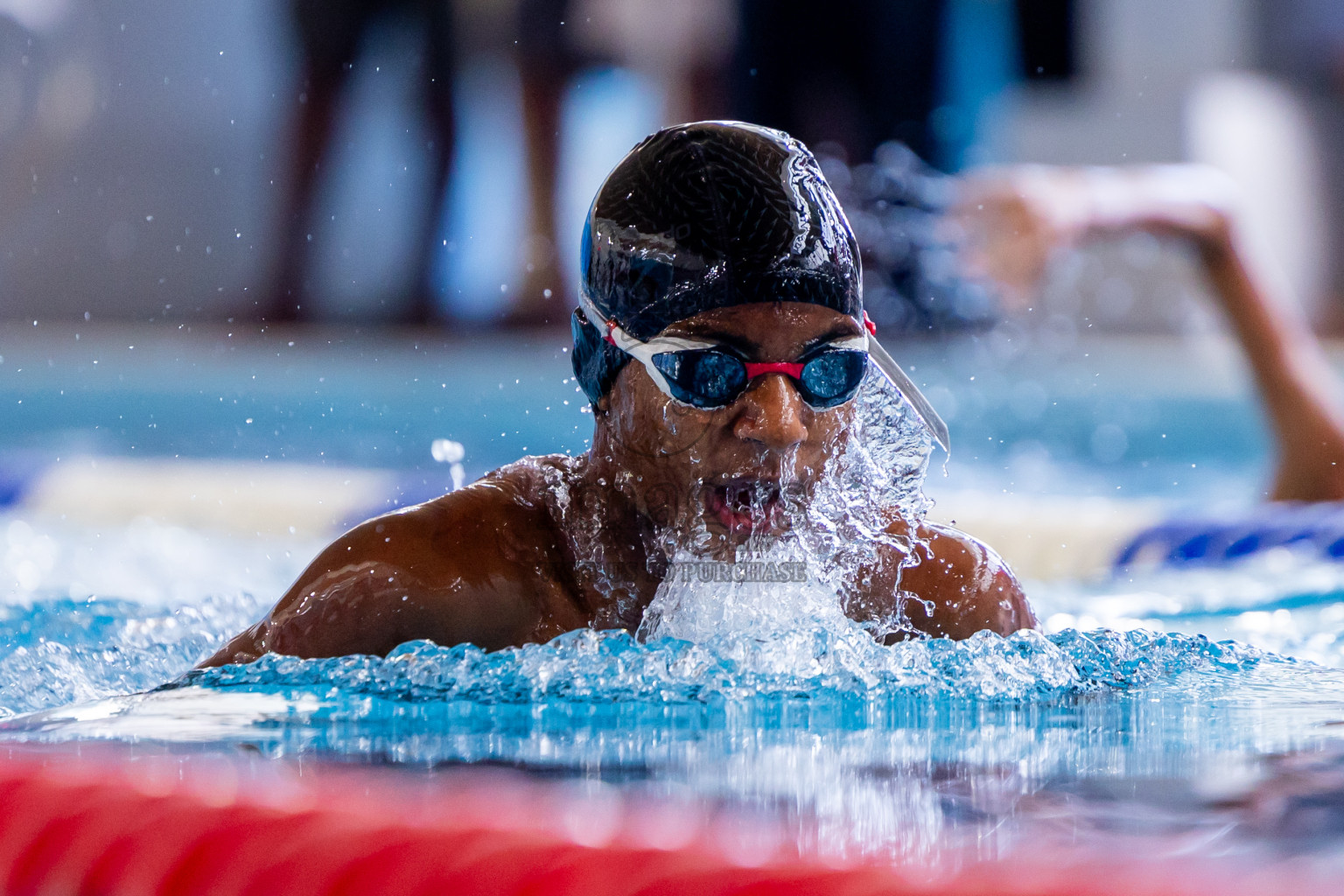 Day 2 of 20th Inter-school Swimming Competition 2024 held in Hulhumale', Maldives on Sunday, 13th October 2024. Photos: Nausham Waheed / images.mv