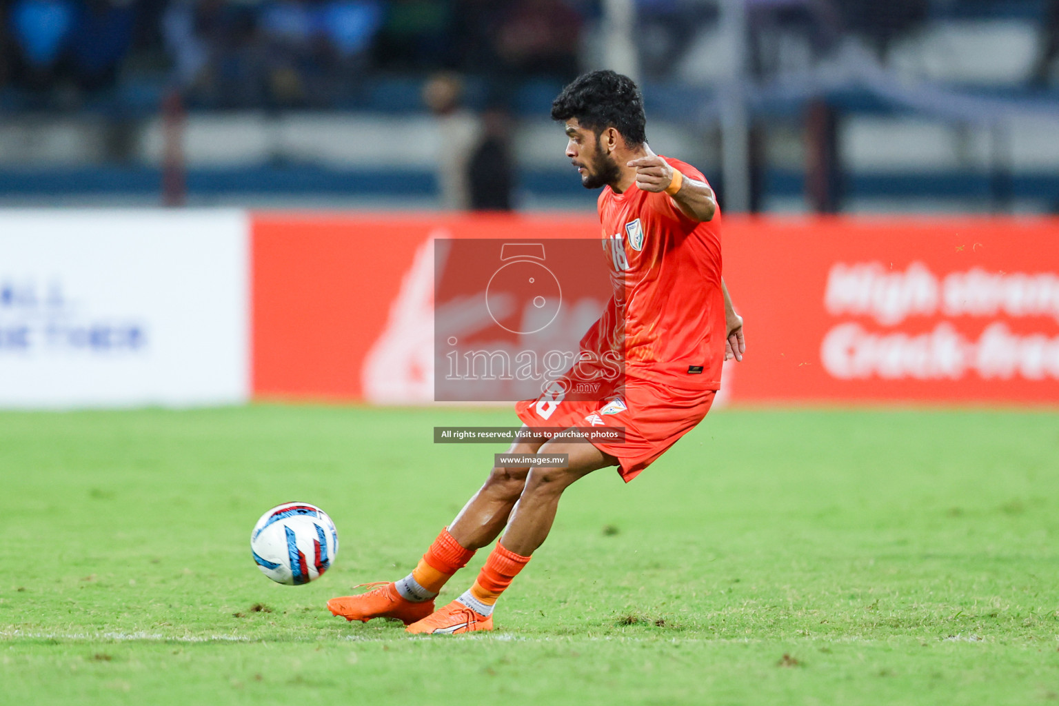 Kuwait vs India in the Final of SAFF Championship 2023 held in Sree Kanteerava Stadium, Bengaluru, India, on Tuesday, 4th July 2023. Photos: Nausham Waheed / images.mv