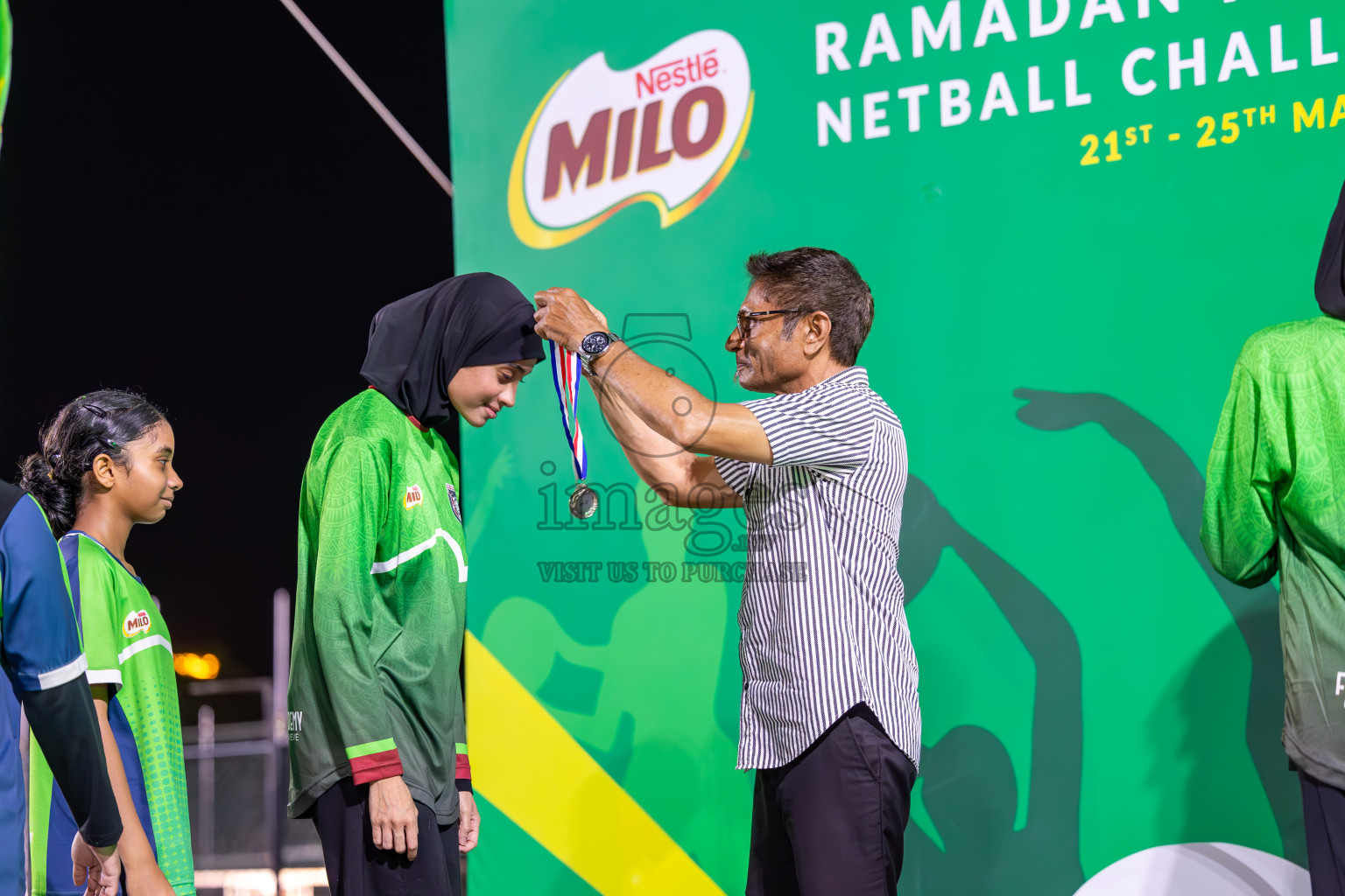 Finals of Milo Ramadan Half Court Netball Challenge on 24th March 2024, held in Central Park, Hulhumale, Male', Maldives
Photos: Ismail Thoriq / imagesmv