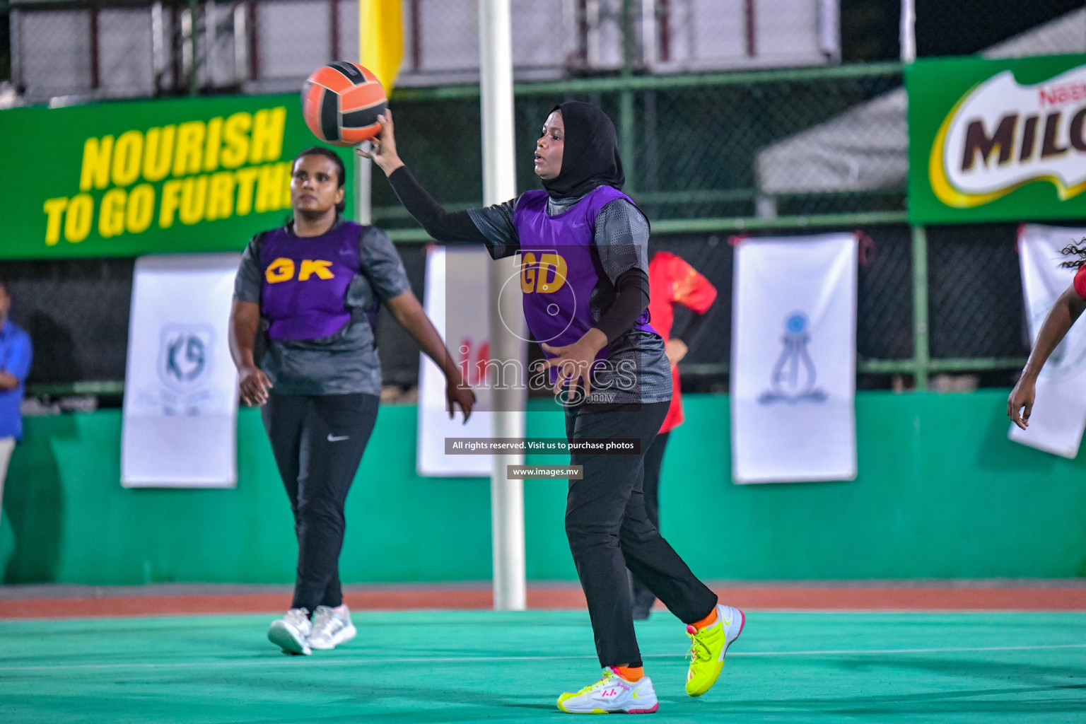 Final of Inter-School Parents Netball Tournament was held in Male', Maldives on 4th December 2022. Photos: Nausham Waheed / images.mv