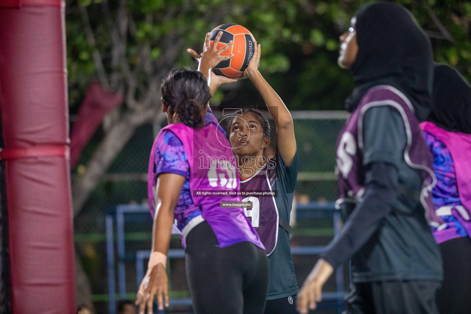 Day 5 of 20th Milo National Netball Tournament 2023, held in Synthetic Netball Court, Male', Maldives on 3rd  June 2023 Photos: Nausham Waheed/ Images.mv