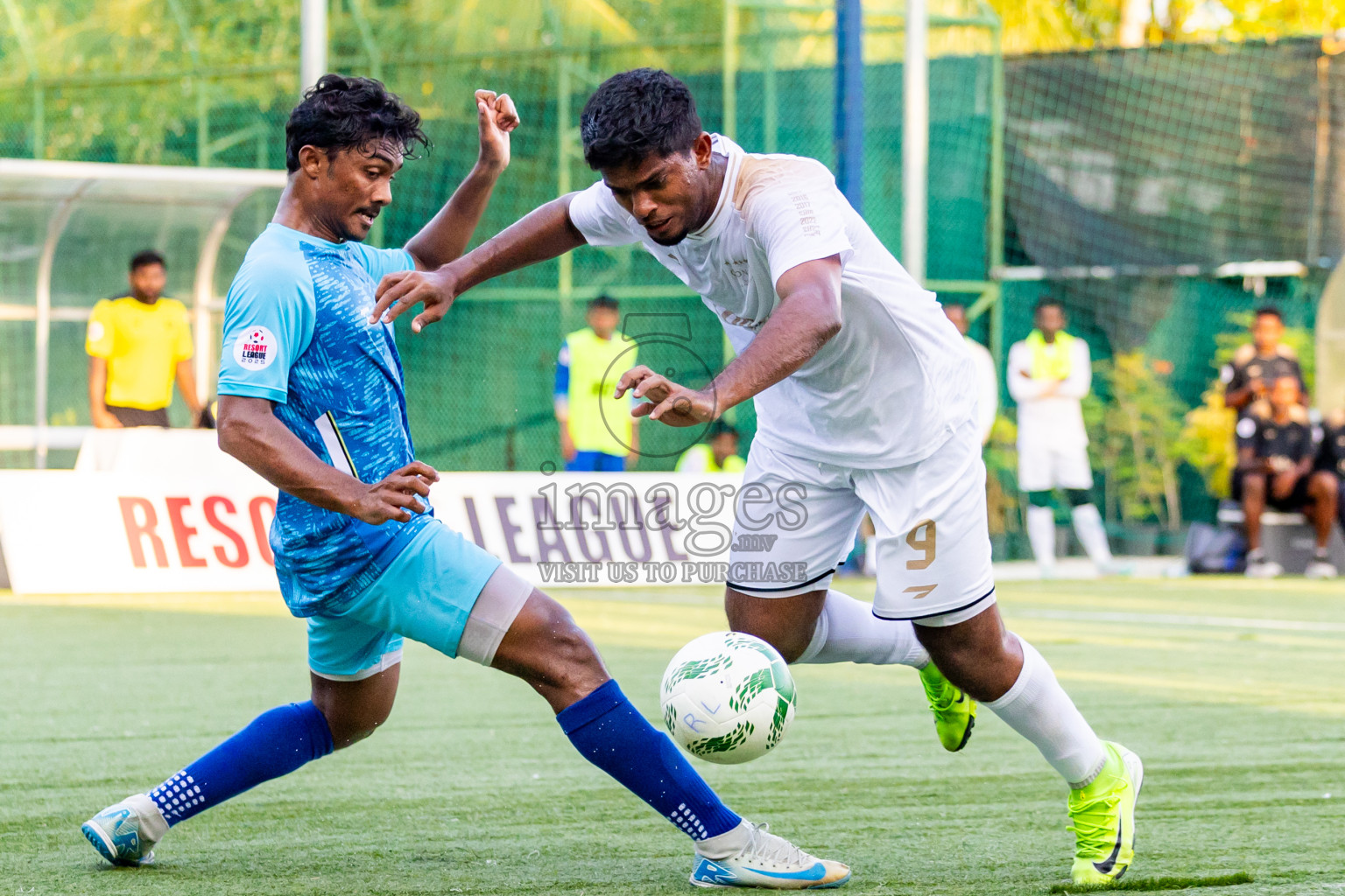 Conrad vs Kuramathi in Day 5 of Resort League 2025 (Ari Zone) was held on Tuesday, 24th June 2025 in Conrad Maldives Rangali Island, Alif Dhaalu Atoll, Maldives. Photos: Nausham Waheed / images.mv