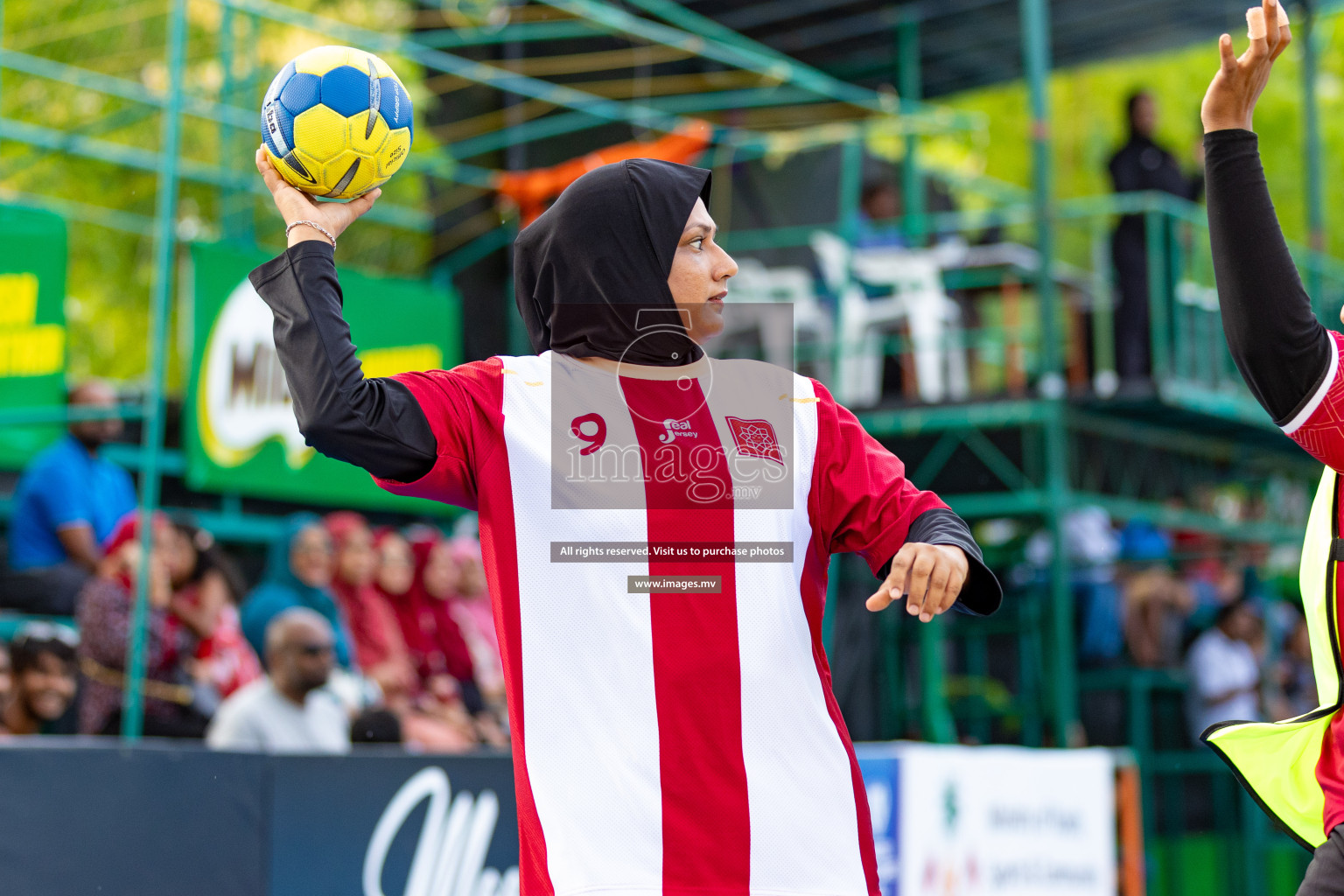 Day 1 of 7th Inter-Office/Company Handball Tournament 2023, held in Handball ground, Male', Maldives on Friday, 16th September 2023 Photos: Nausham Waheed/ Images.mv