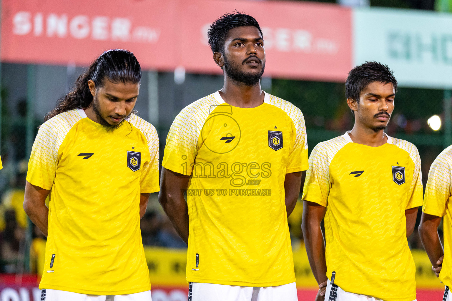 RRC vs MPL in the Semi Finals of Club Maldives Cup 2024 held in Rehendi Futsal Ground, Hulhumale', Maldives on Monday, 14th October 2024. Photos: Hassan Simah / images.mv