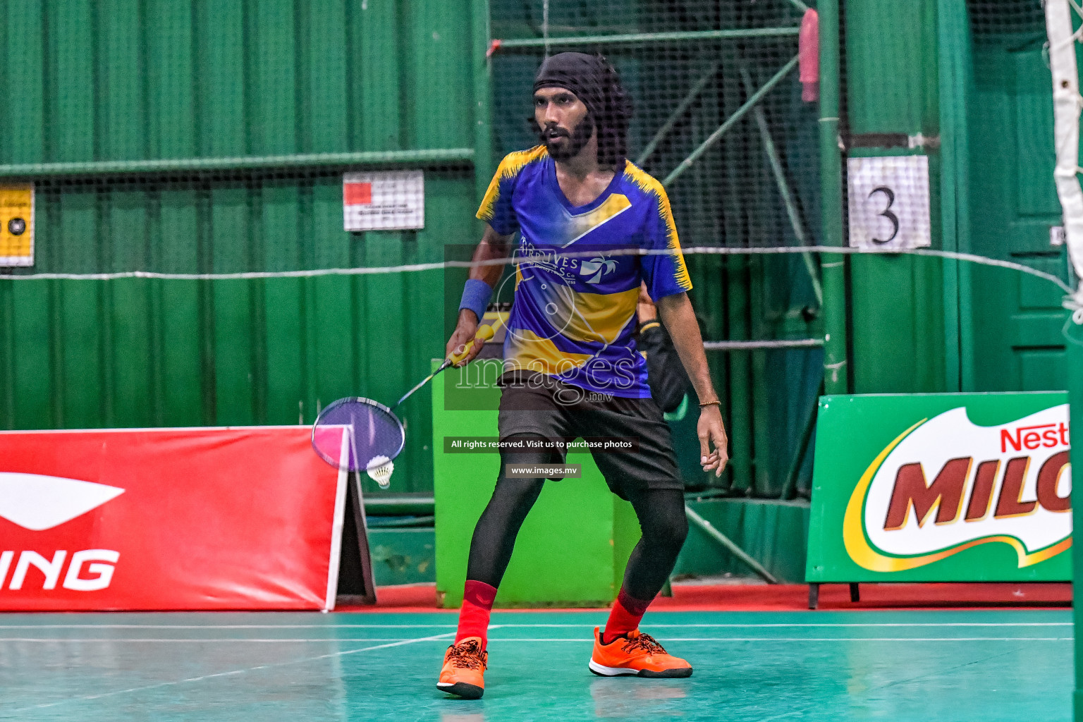 Day 4 of 6th Office Company Badmintion Championship held in Male', Maldives Photos: Nausham Waheed / Images.mv