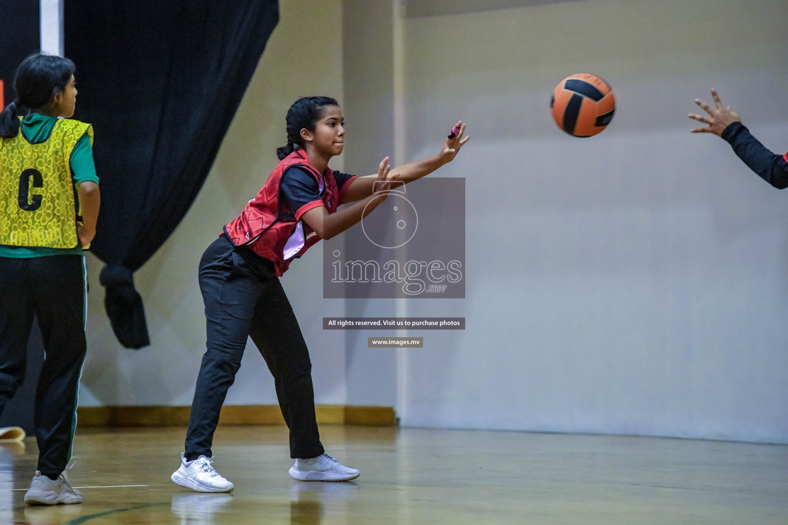 Day 10 of 23rd Inter-School Netball Tournament was held in Male', Maldives on 1st November 2022. Photos: Nausham Waheed / images.mv