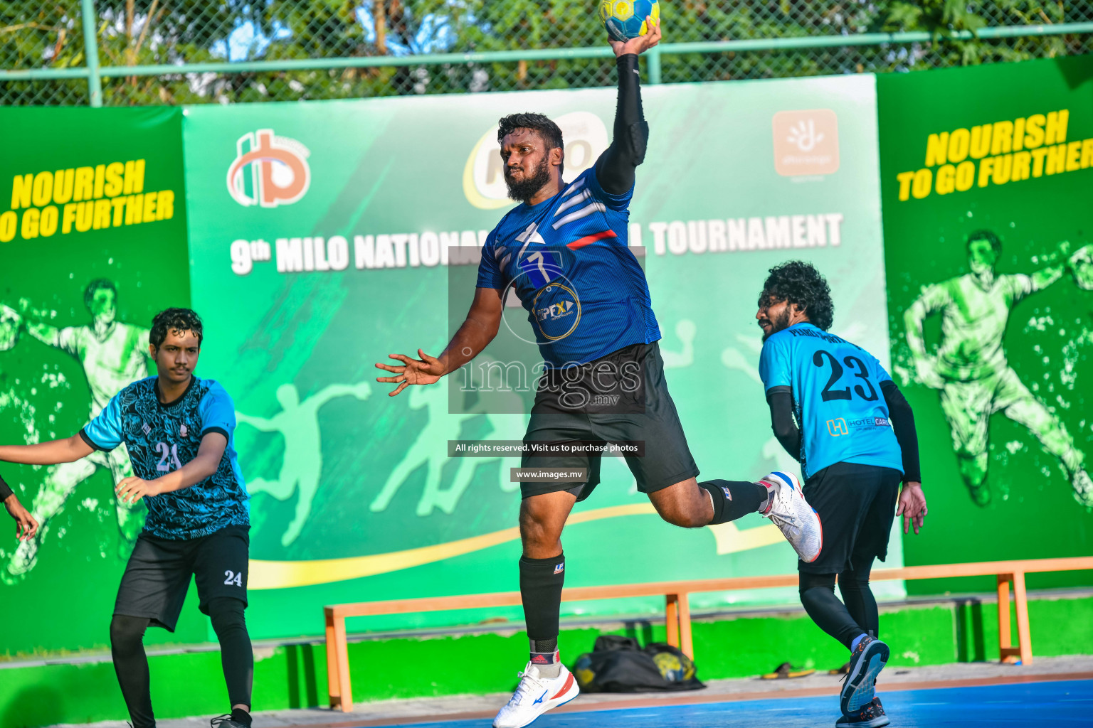 Milo 9th Handball Maldives Championship 2022 Day 2 held in Male', Maldives on 18th October 2022 Photos By: Nausham Waheed /images.mv