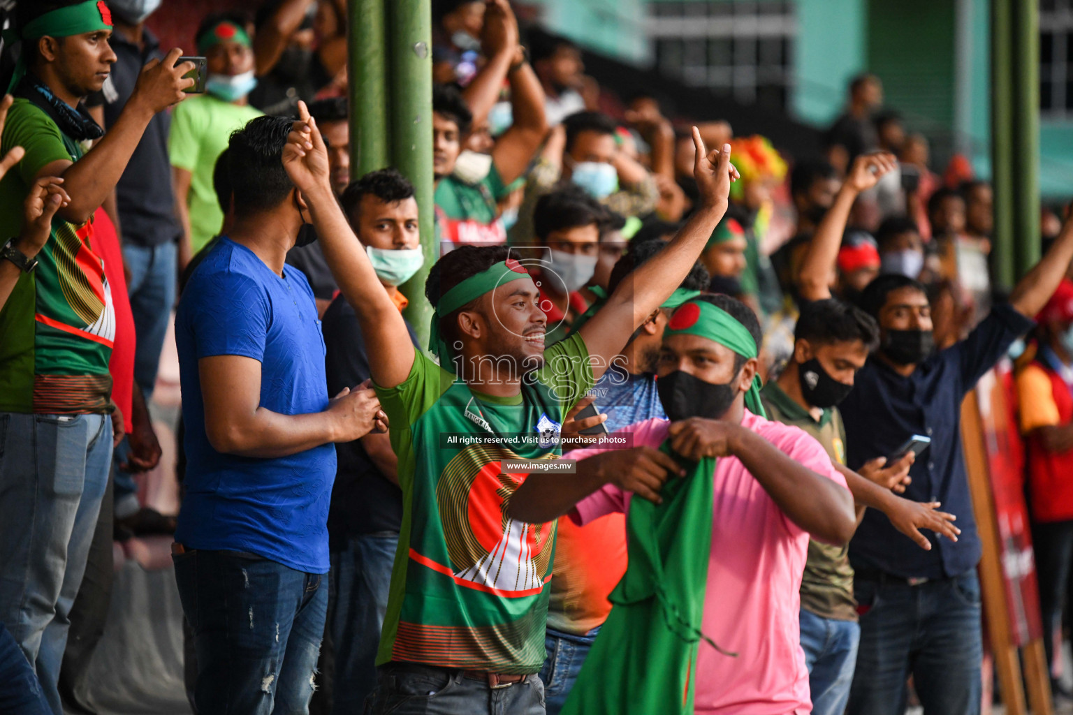 Bangladesh vs India in SAFF Championship 2021 held on 1st October 2021 in Galolhu National Stadium, Male', Maldives