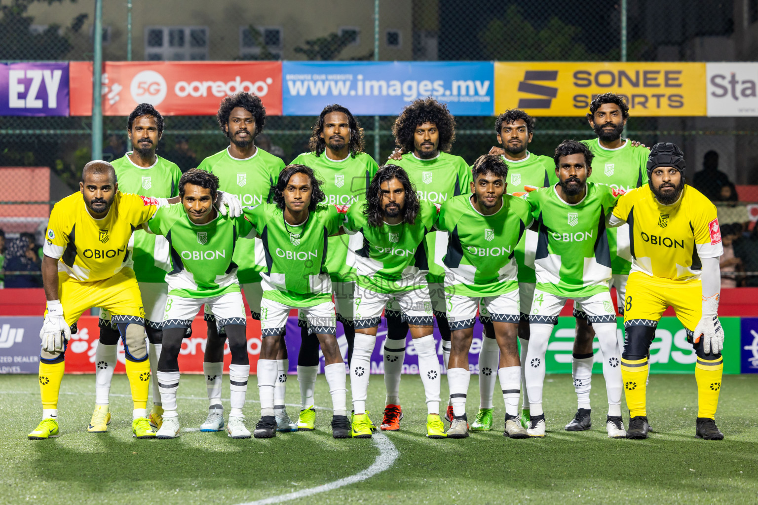 HDh Naivaadhoo vs HDh Nellaidhoo in Day 13 of Golden Futsal Challenge 2025 was held on Friday, 17th January 2025, in Hulhumale', Maldives. Photos: Nausham Waheed / images.mv