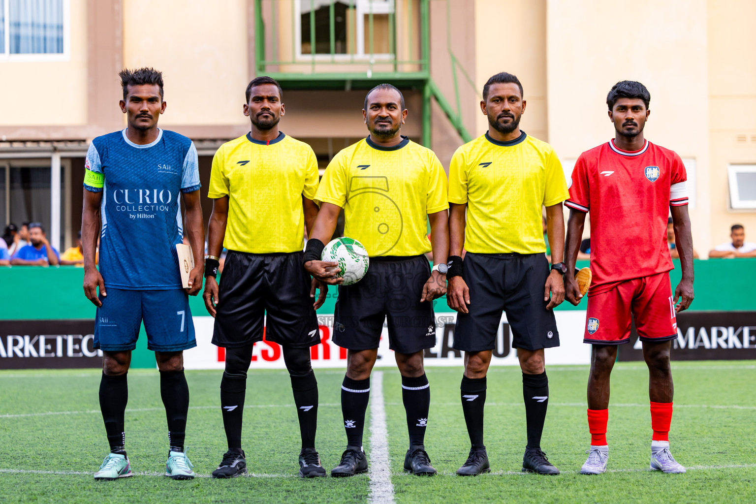 Saii Lagoon vs Maadhoo in Resort League 2025 (South Male Zone) day 8 was held on Sunday, 5th October 2025 in Crossroads's Maldives, Photos: Nausham Waheed / images.mv