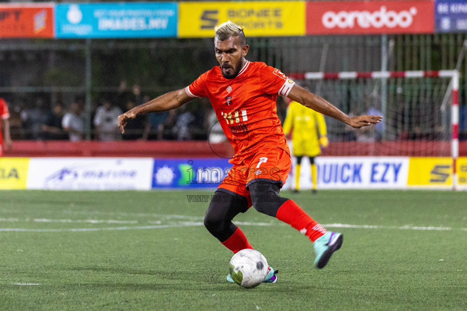 HA Filladhoo VS HA Dhidhdhoo in Day 13 of Golden Futsal Challenge 2024 was held on Saturday, 27th January 2024, in Hulhumale', Maldives Photos: Nausham Waheed / images.mv