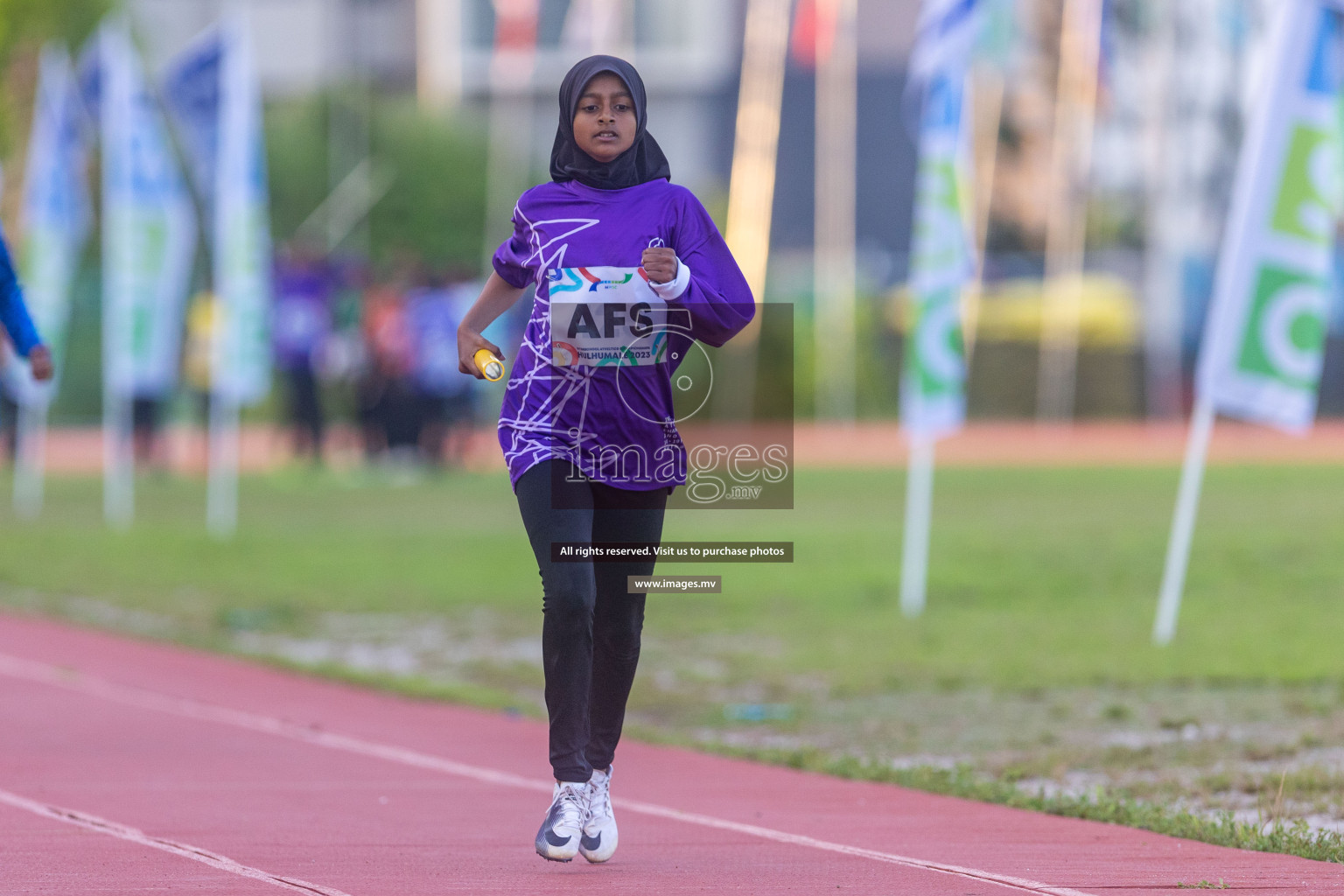 Day five of Inter School Athletics Championship 2023 was held at Hulhumale' Running Track at Hulhumale', Maldives on Wednesday, 18th May 2023. Photos: Shuu / images.mv