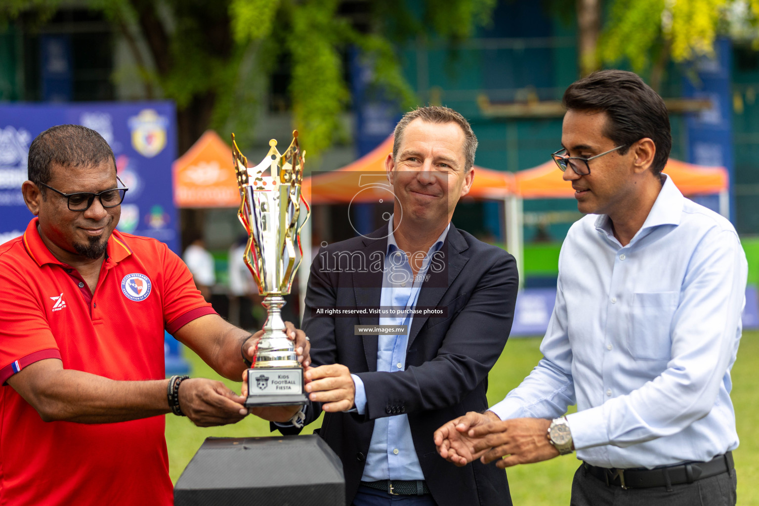 Day 1 of Nestle kids football fiesta, held in Henveyru Football Stadium, Male', Maldives on Wednesday, 11th October 2023 Photos: Shut Abdul Sattar/ Images.mv