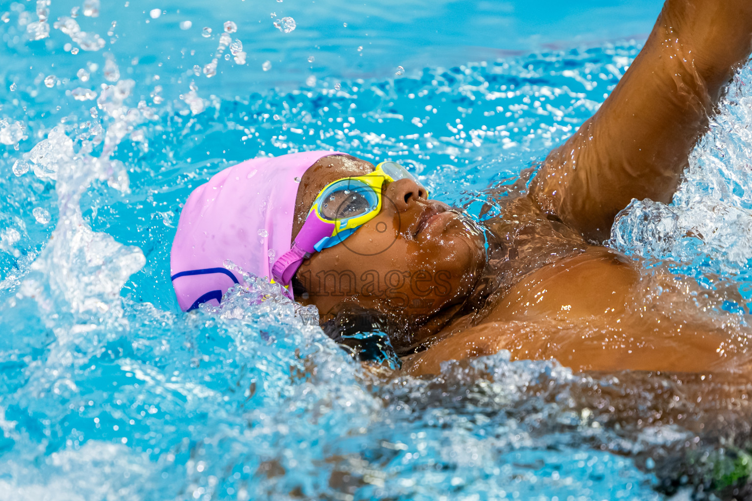 Day 1 of BML 6th National Kids Swimming Kids Festival 2025 held in Hulhumale', Maldives on Monday, 3rd November 2025. Photos: Nausham Waheed / images.mv